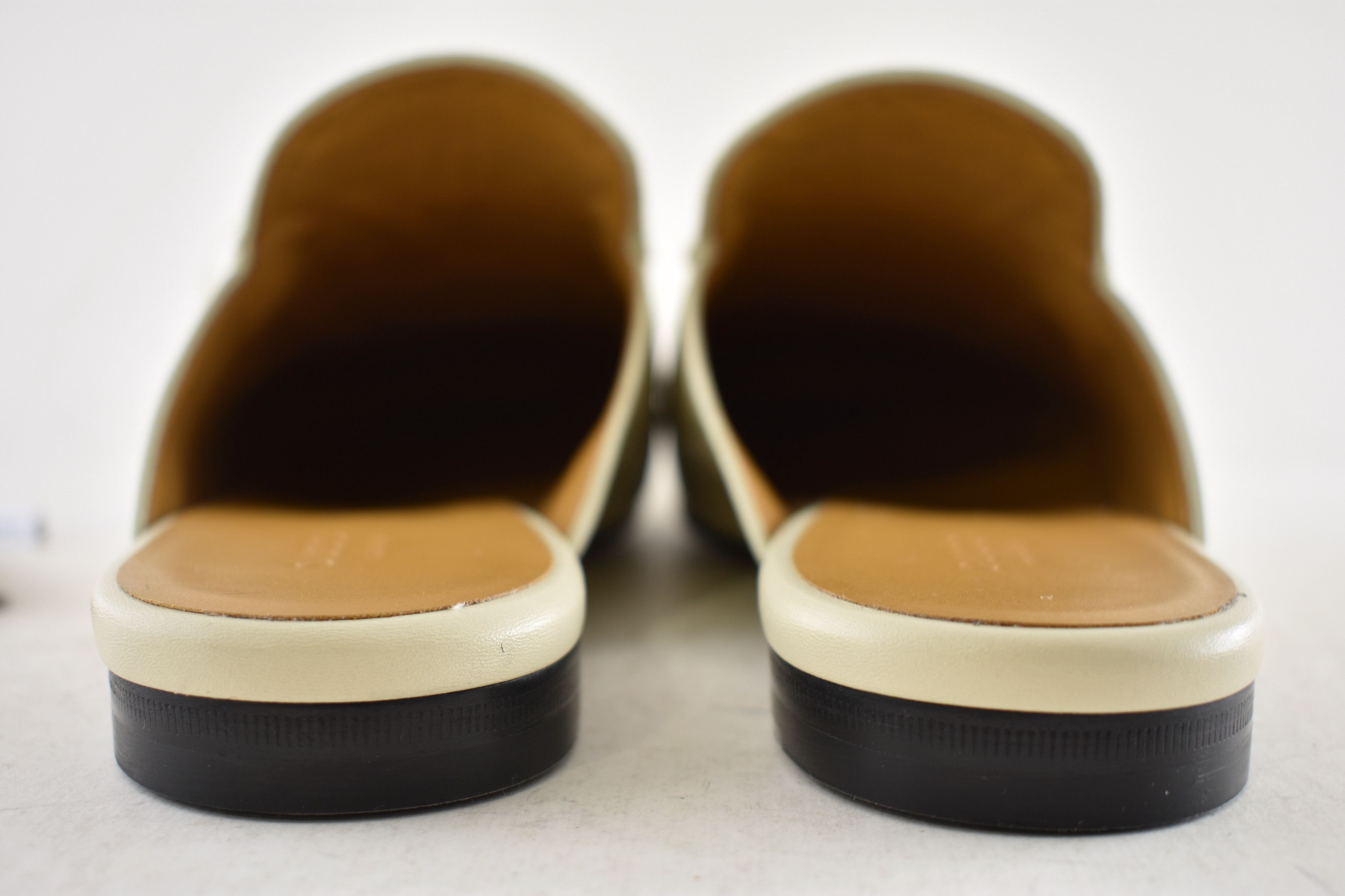 Gucci Gucci Princetown Ivory GG Logo Slide Loafer Mule Flat 36.5 Size US 6.5 / IT 36.5 - 16 Thumbnail