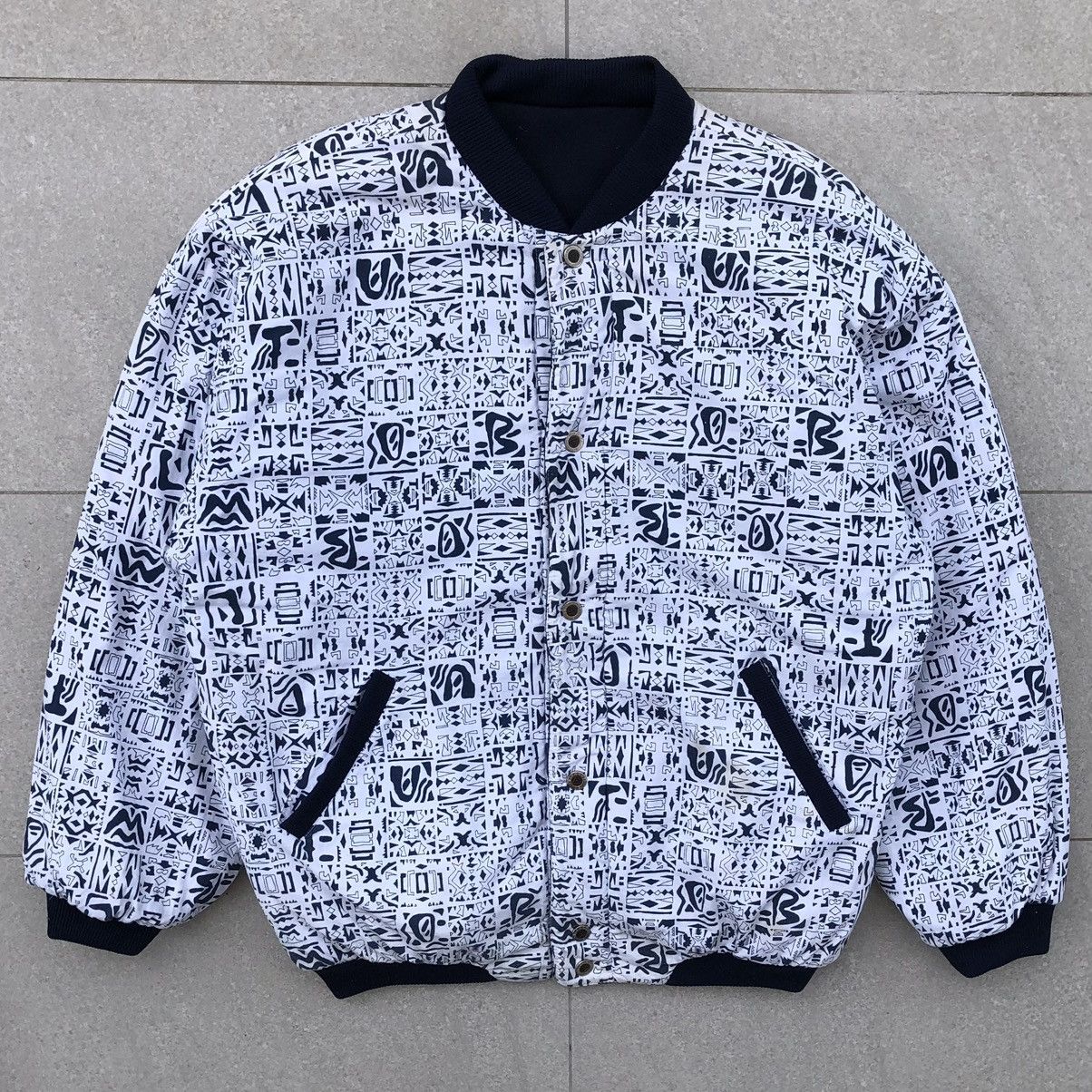 Japanese Brand Vintage Blowout L.A. Reversible Bomber Jacket Size US L / EU 52-54 / 3 - 15 Thumbnail