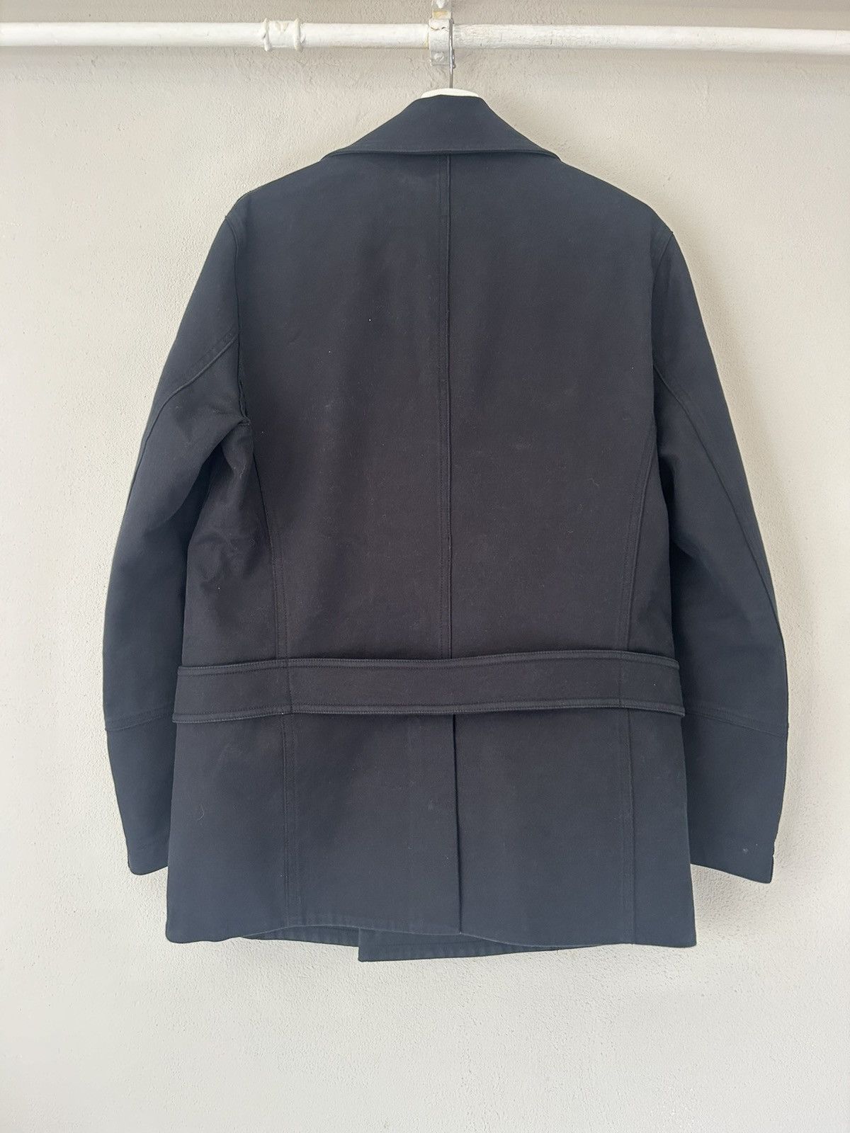 Valentino Navy Peacoat with Military-Inspired Detailing Size US M / EU 48-50 / 2 - 8 Thumbnail