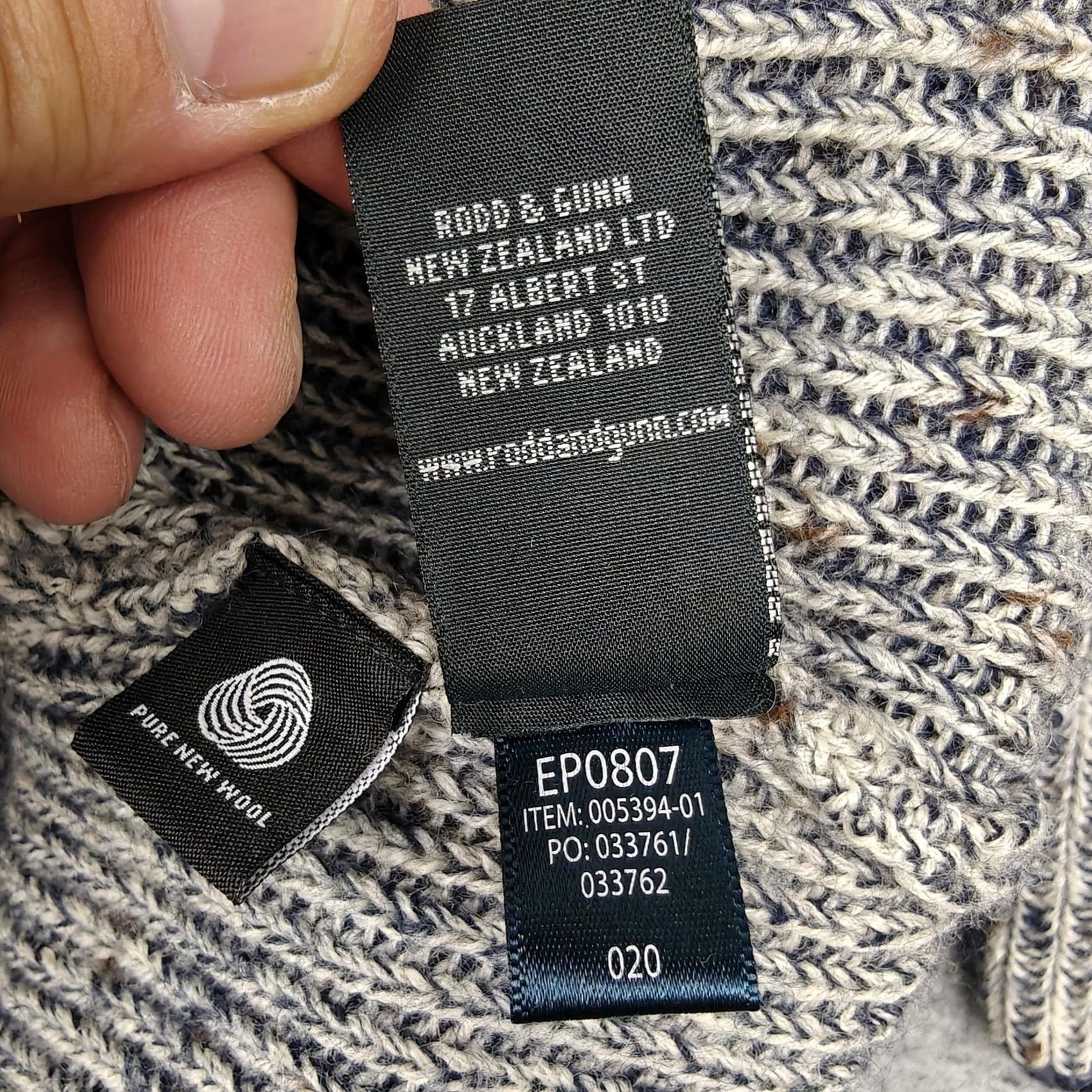 Rodd & Gunn Rodd & Gunn Sweater Mens 3XL Gray 1/4 Zip Mock Neck Pure Wool Knit Pullover Size US XXL / EU 58 / 5 - 5 Thumbnail