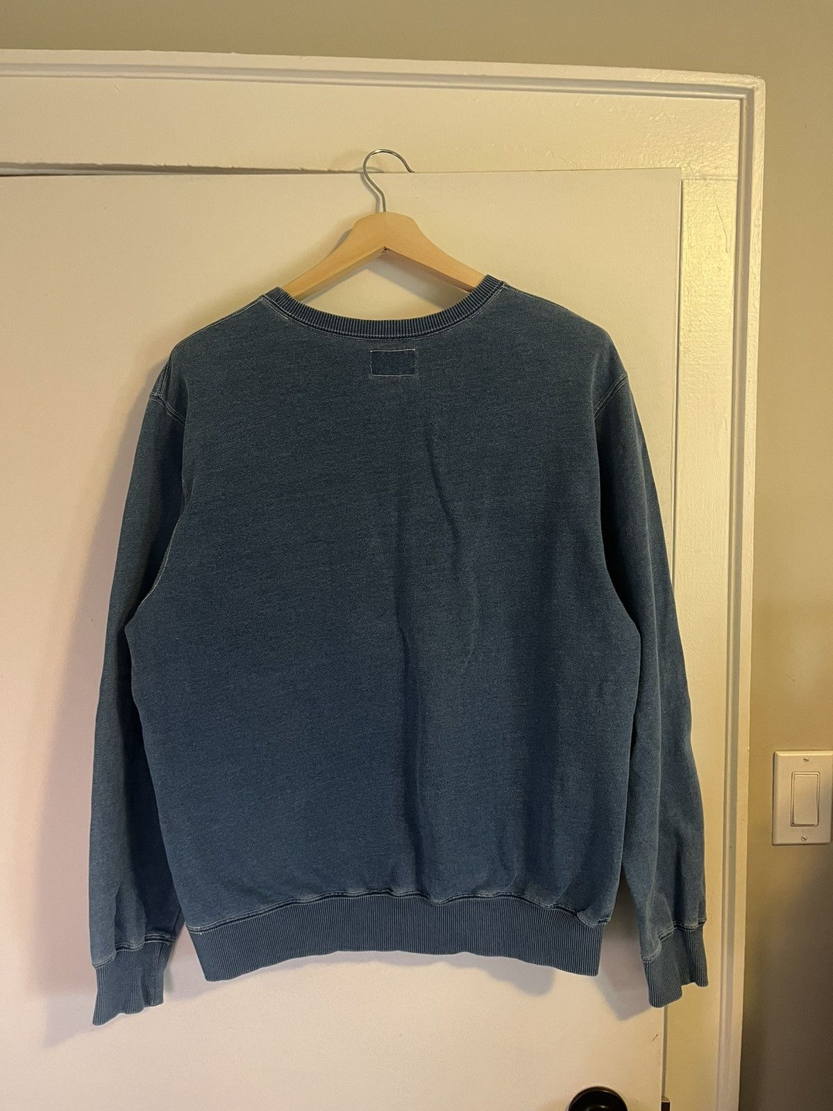 thisisneverthat Thisisneverthat Dyed Crewneck Sweatshirt Mid Blue Size US M / EU 48-50 / 2 - 3 Thumbnail