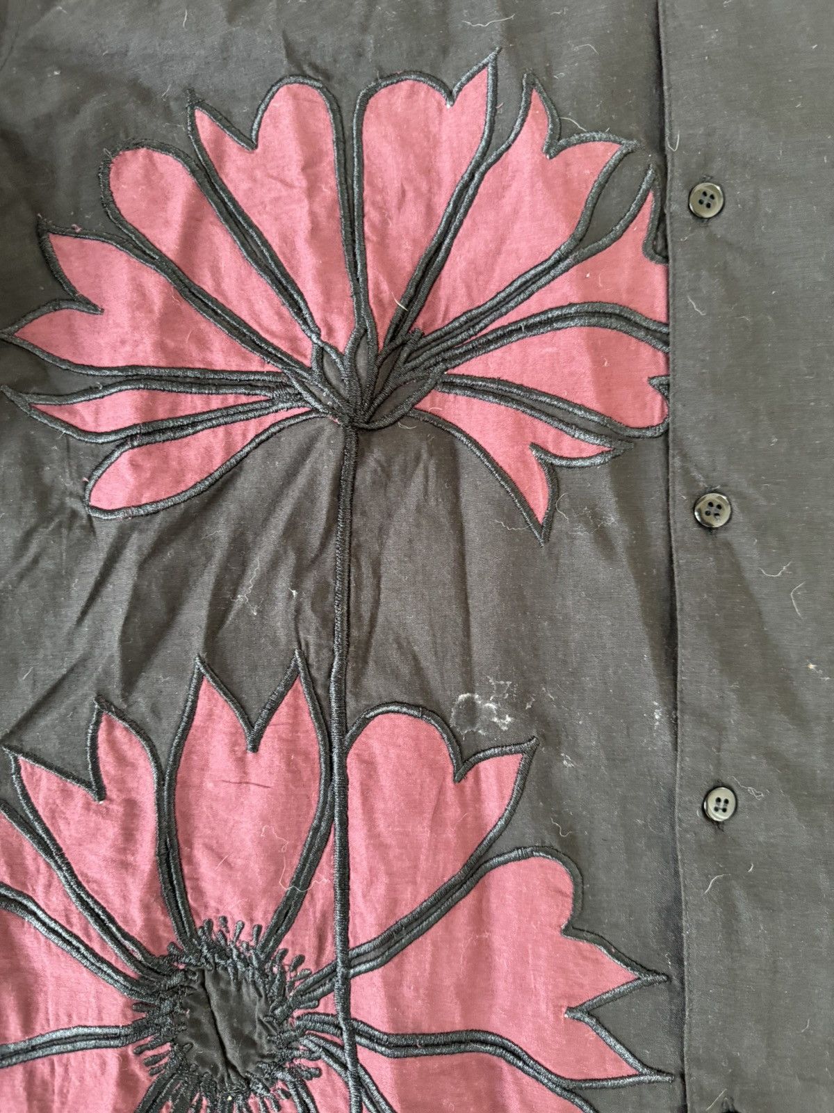 Other Black floral Raga Man shirt Size US XL / EU 56 / 4 - 2 Thumbnail