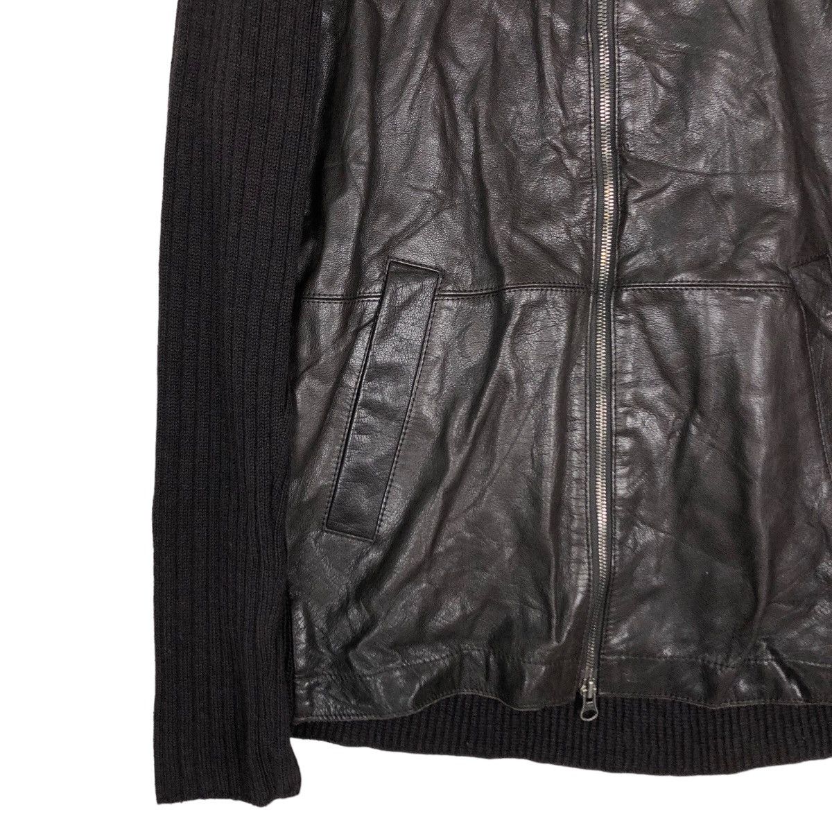 Japanese Brand Parachute Bondage Biker Jacket Allegri Issey Miyake Leather Size US M / EU 48-50 / 2 - 4 Thumbnail