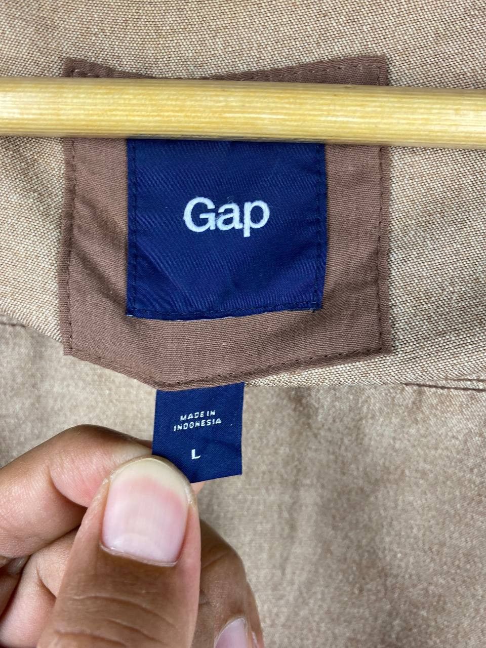 Gap gap japanese brand velvet biker jacket nice design Size US L / EU 52-54 / 3 - 6 Thumbnail