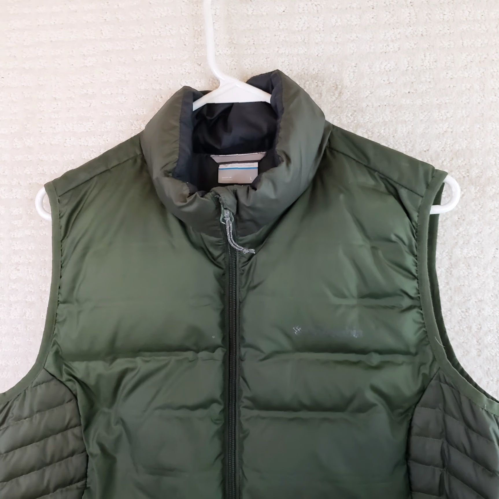 Vintage Columbia Puffer Vest Women L Dark Green Full-Zip White Omni-Heat Size L / US 10 / IT 46 - 4 Thumbnail