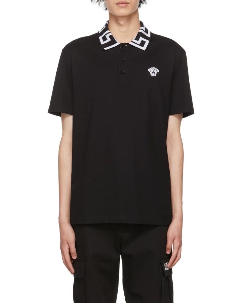 Versace Versace Men's embroidered Greek back pattern Medusa short- Size US XS / EU 42 / 0 - 7 Thumbnail