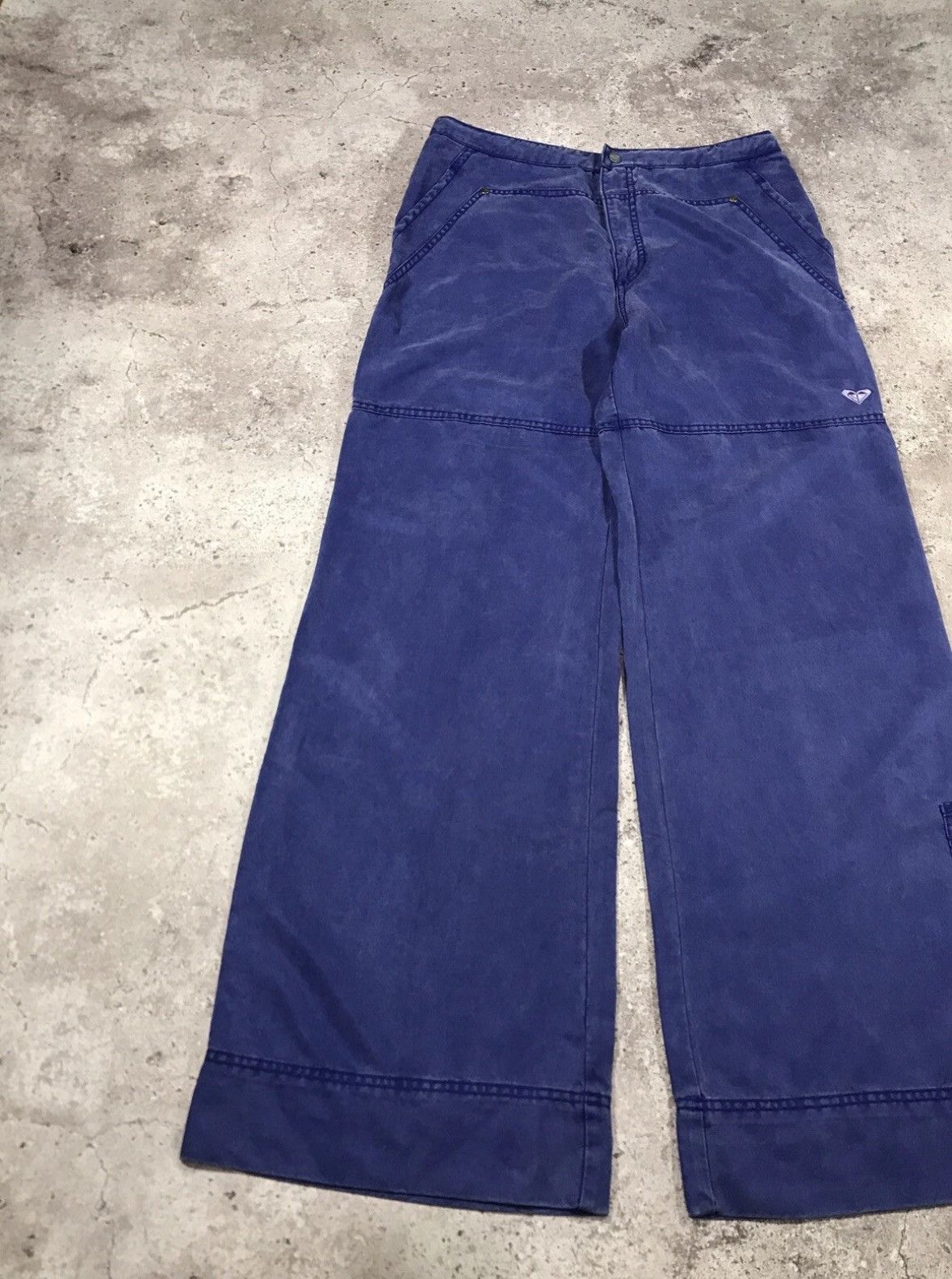 Quiksilver Vintage Quiksilver Y2K Purple Baggy Pants Embroidered Logo Size 27" / US 4 / IT 40 - 3 Thumbnail
