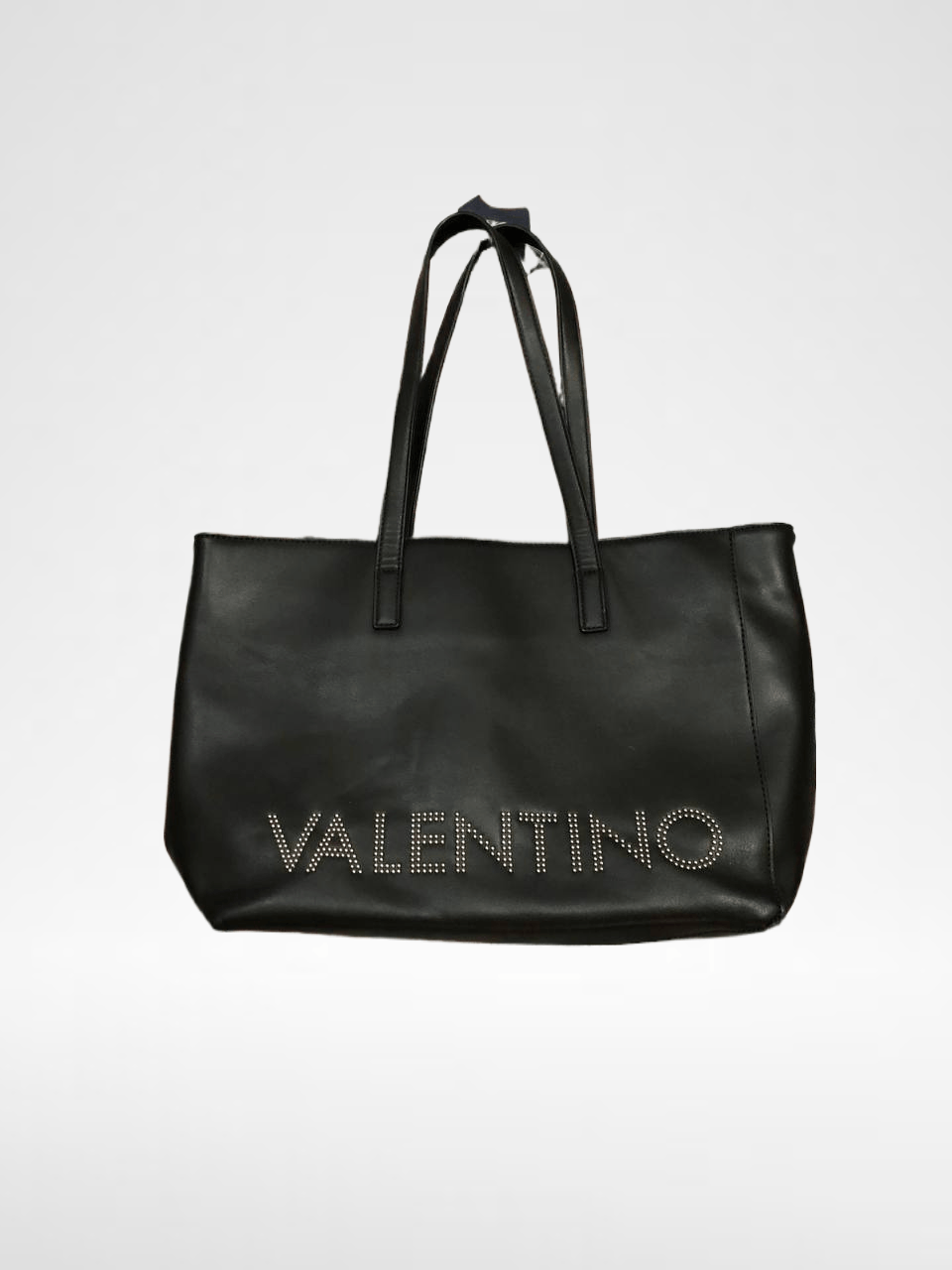 Valentino Big Logo VALENTINO Black LUXURY Handle Bag Size ONE SIZE - 1 Thumbnail