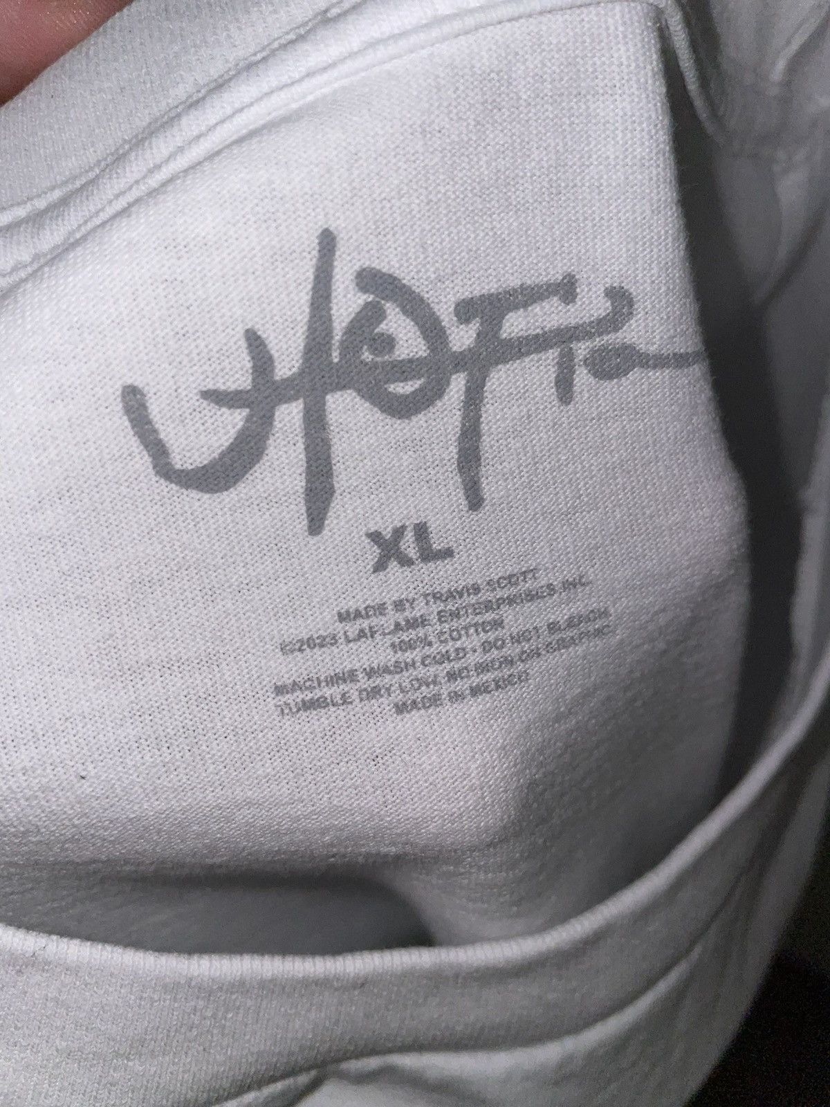 Travis Scott × Vintage Travis Scott Utopia B1 Tee Size US XL / EU 56 / 4 - 3 Thumbnail