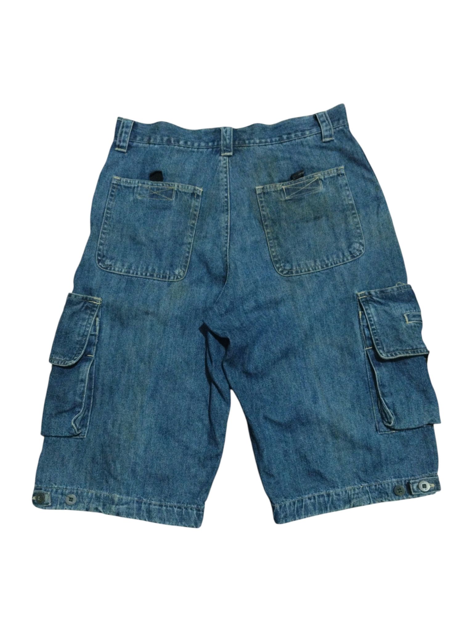 JNCO Lee Pipes Y2k Cargo Multipocket Jeans Size US 30 / EU 46 - 2 Thumbnail