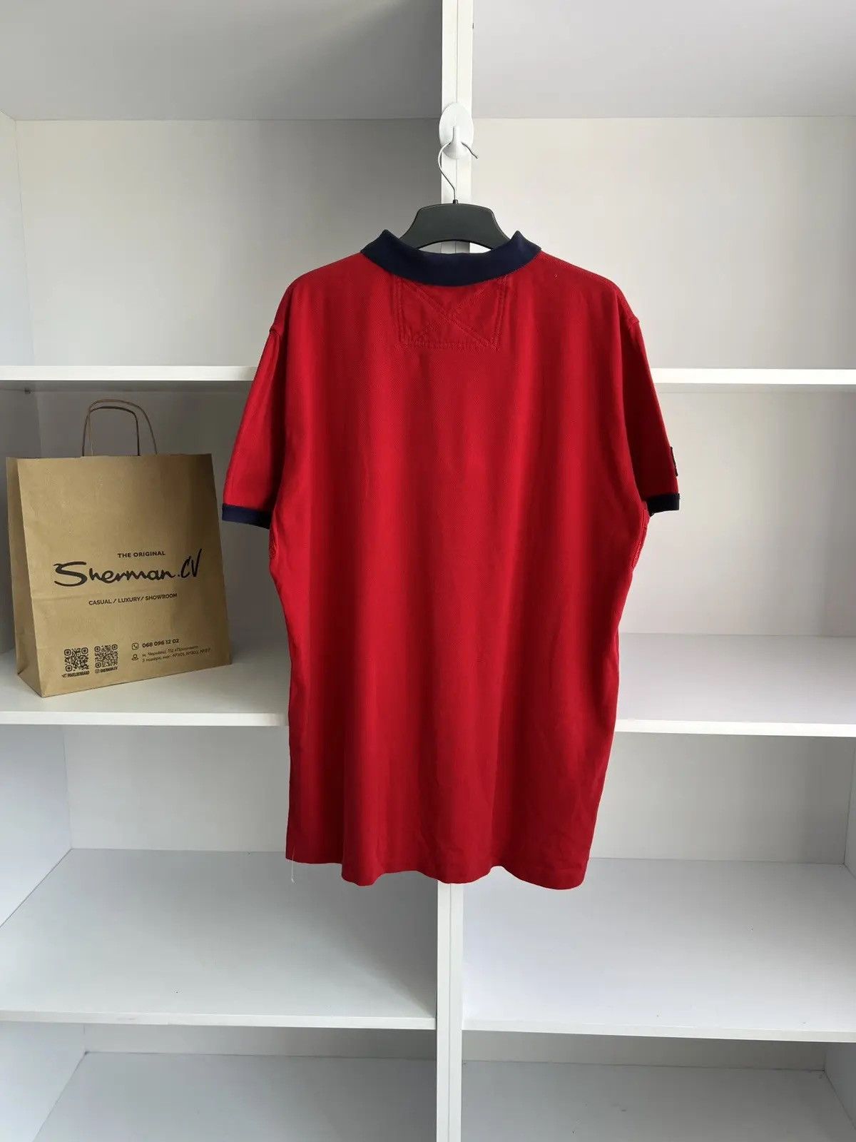 Polo Ralph Lauren × Vintage Vintage Polo Ralph Lauren Chief Keef style polo T-Shirt Size US XL / EU 56 / 4 - 16 Thumbnail