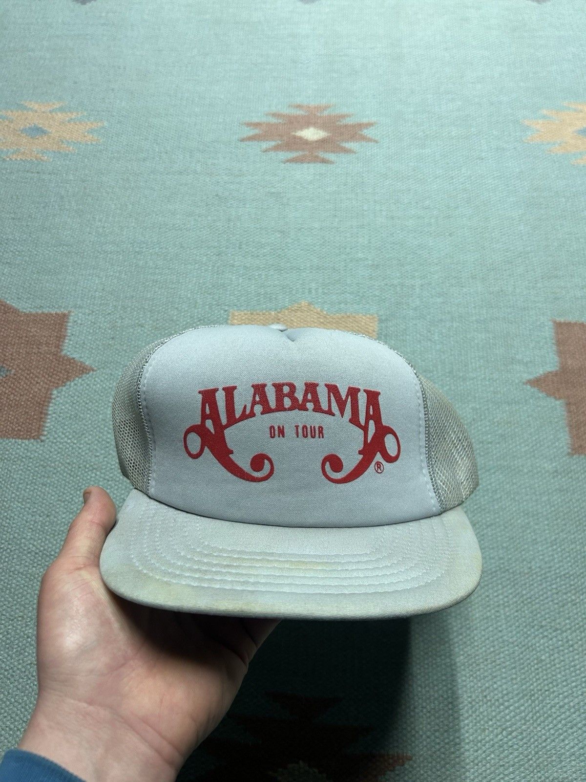Vintage Vintage trucker hat Alabama on tour country music band snap Size ONE SIZE - 2 Thumbnail