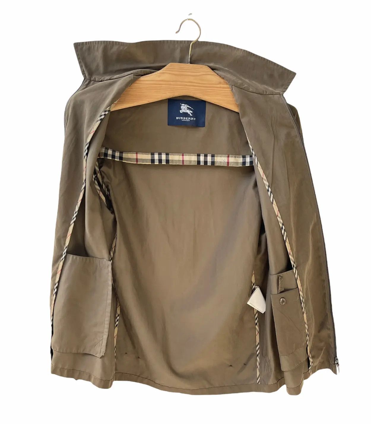 Burberry 🔥 Burberry nova check lightweight jacket kaki brown Size US L / EU 52-54 / 3 - 4 Thumbnail