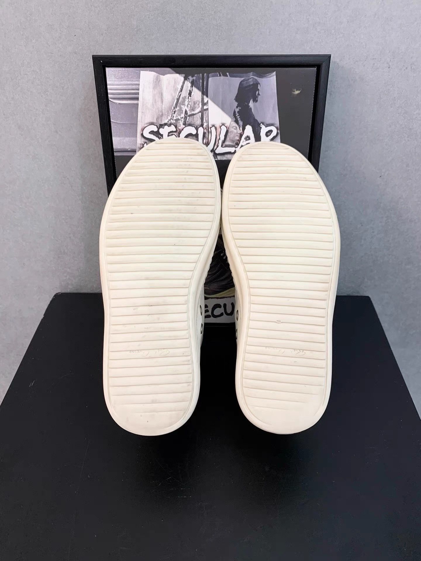 Rick Owens Rick Owens Mainline Leather Converse K34 Size US 5.5 / IT 35.5 - 8 Thumbnail