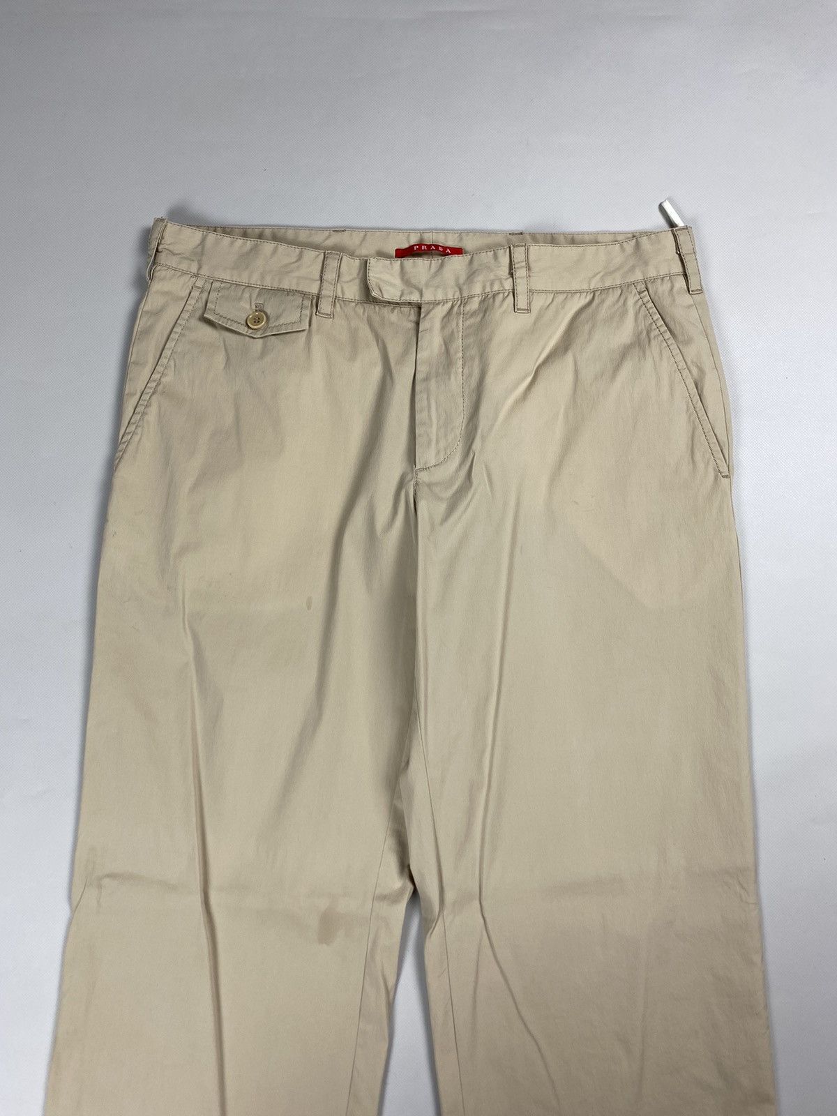 Prada Prada Black Tab men’s chino pants trousers size 52 / Xl Size US 36 / EU 52 - 5 Thumbnail