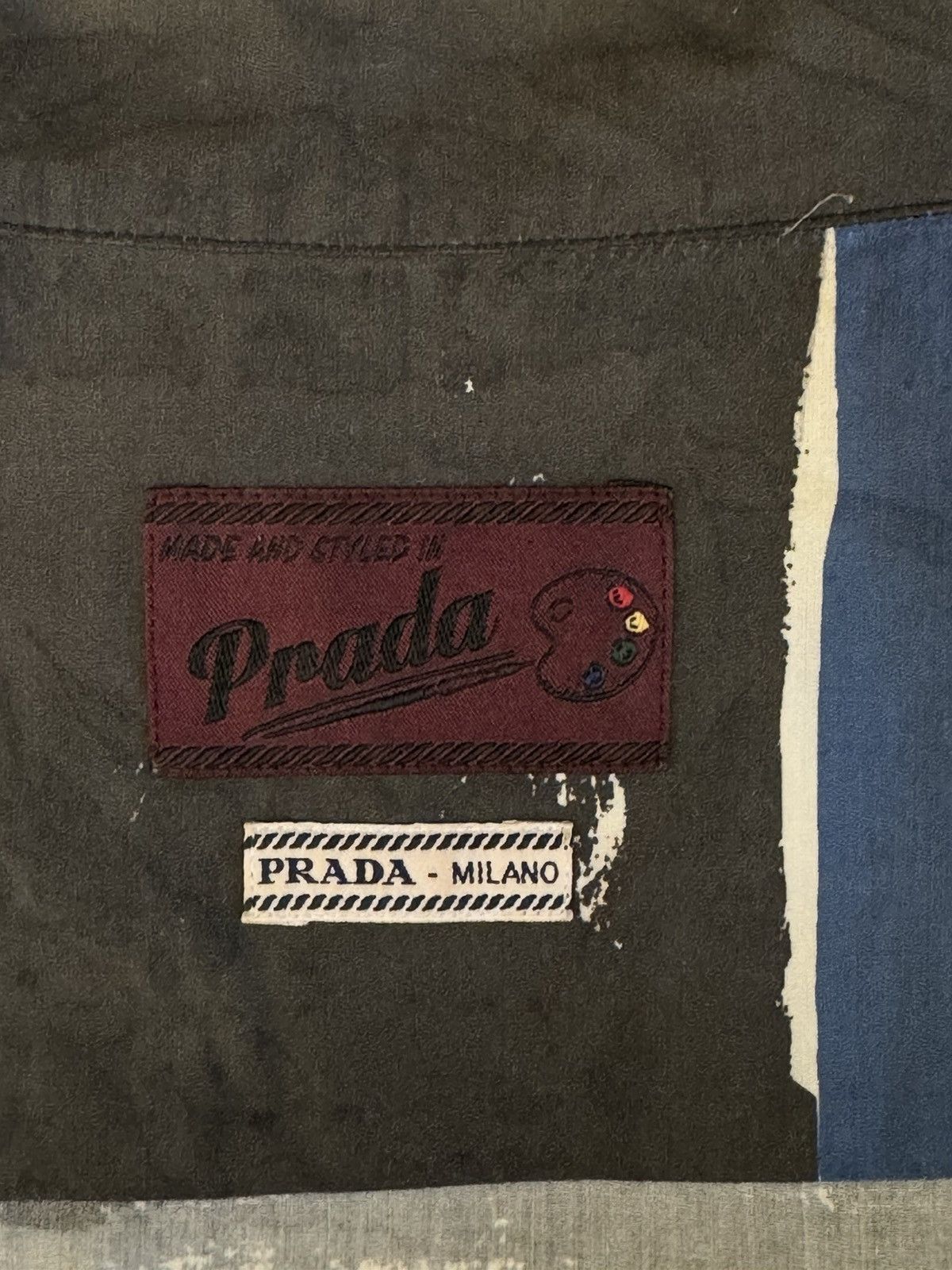 Prada PRADA pastel table print Shirt Size US M / EU 48-50 / 2 - 5 Thumbnail