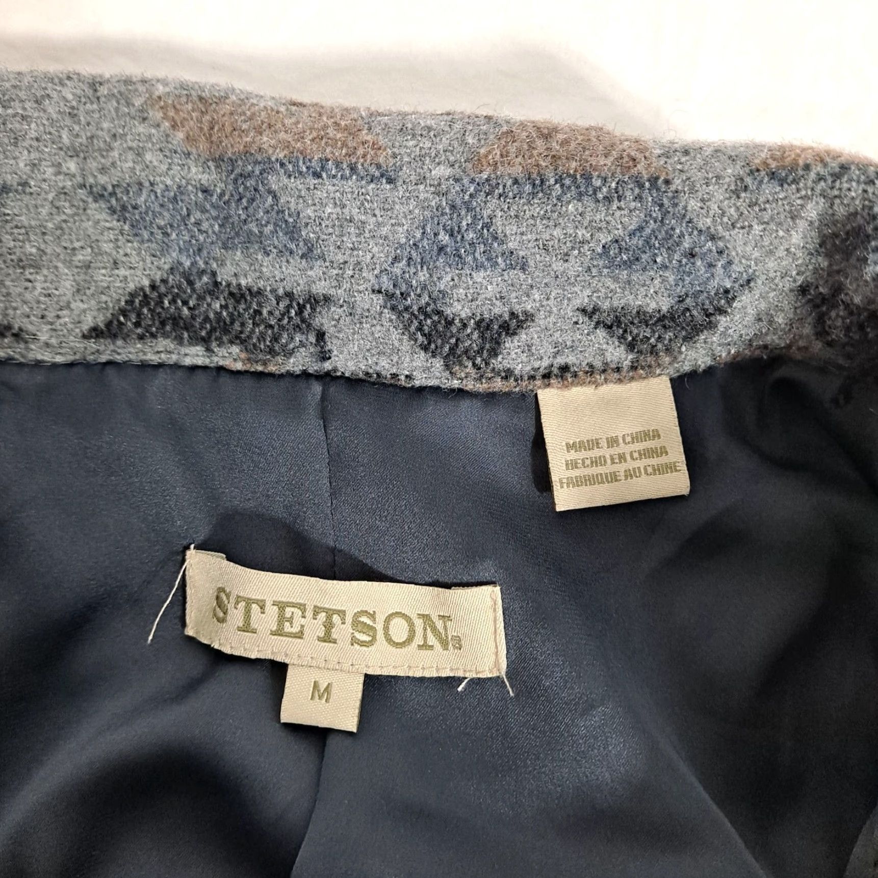 Stetson Stetson Jacket Woman Medium Gray Aztec Southwest Western Basic Jacket Size M / US 6-8 / IT 42-44 - 3 Thumbnail