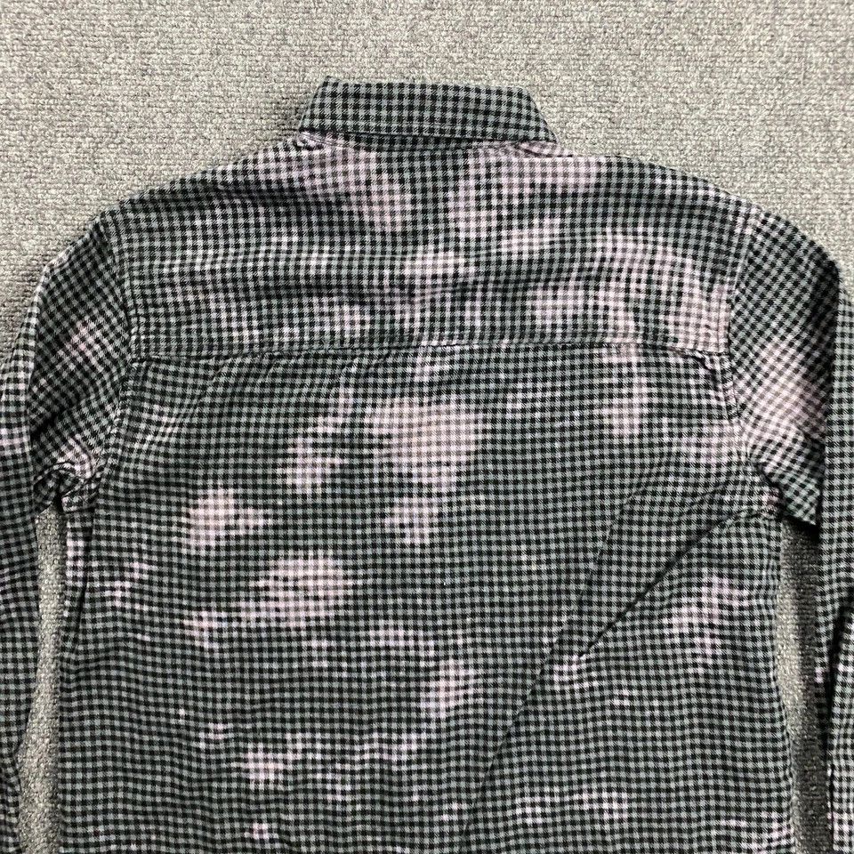 Obey Obey Flannel Shirt Women's XS Gingham Tie Dye Top Button Up Size XS / US 0-2 / IT 36-38 - 7 Thumbnail