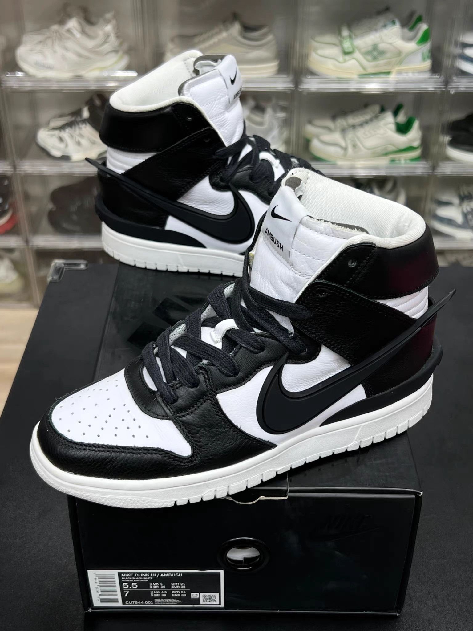 Nike AMBUSH NIKE DUNK Casual Sneakers K15 Size US 8 / IT 38 - 1 Thumbnail