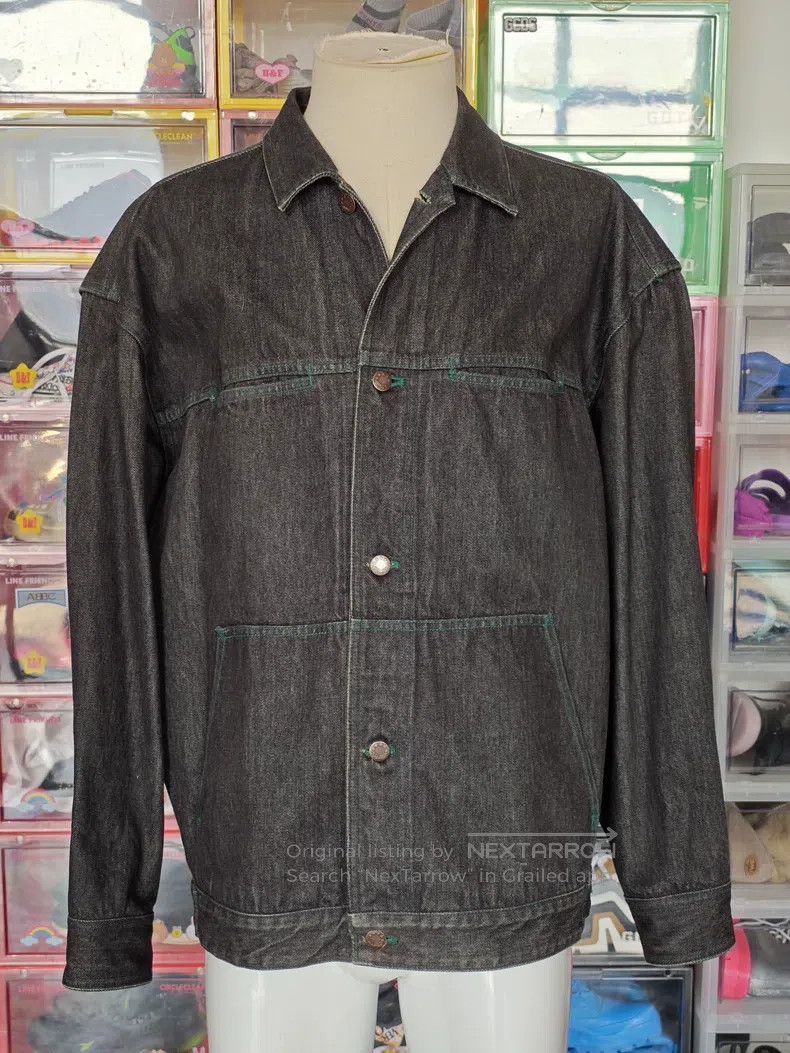 Comme des Garcons Comme Des Garcons Washed denim workwear jacket Size US M / EU 48-50 / 2 - 1 Thumbnail