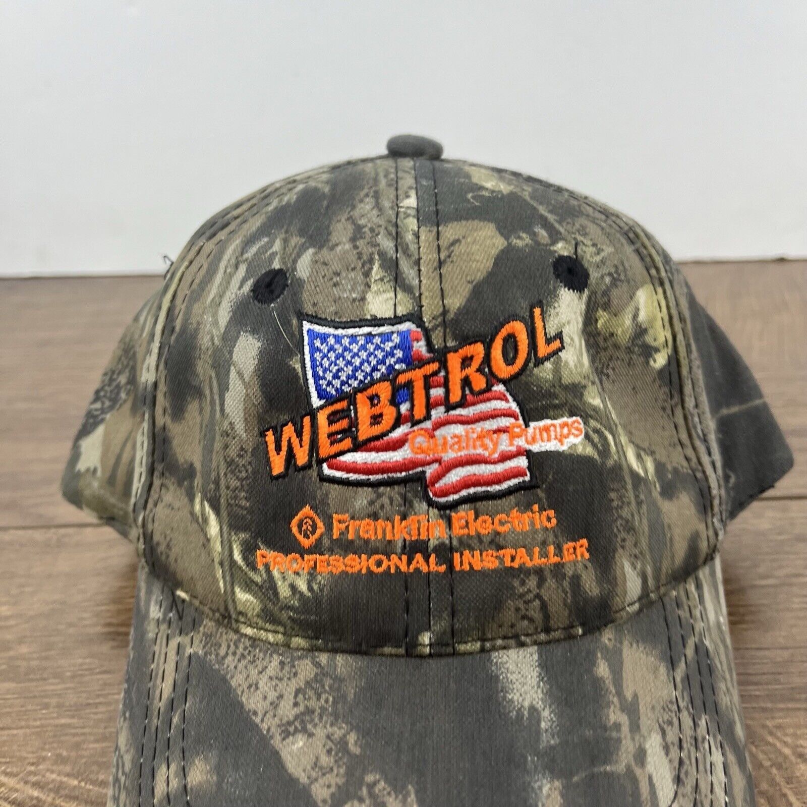 Other Webtrol Pumps Hat Franklin Electric Adjustable Hat Camo Adju Size ONE SIZE - 6 Thumbnail