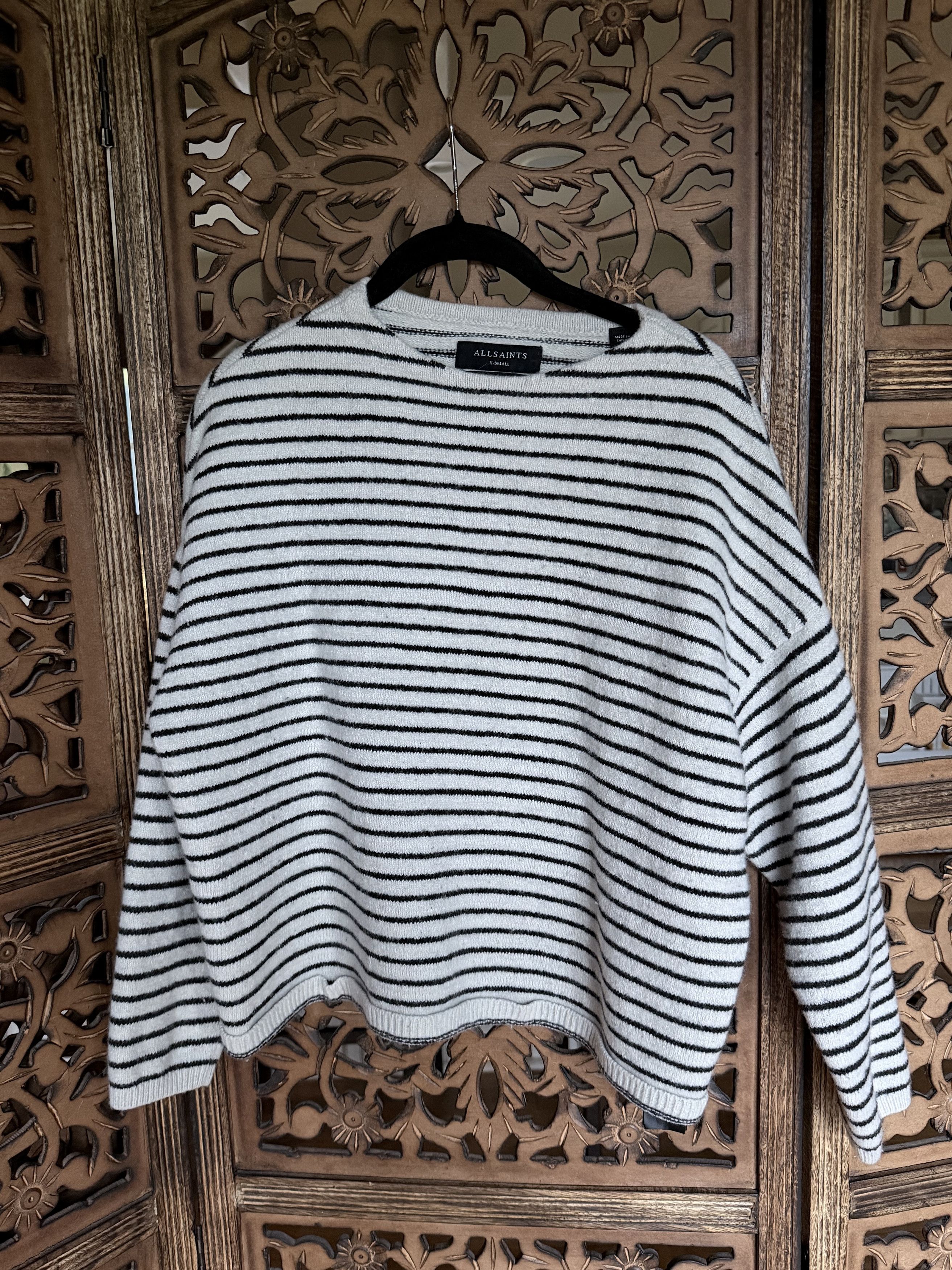 Allsaints All Saints Striped Sweater Size US XS / EU 42 / 0 - 1 Thumbnail