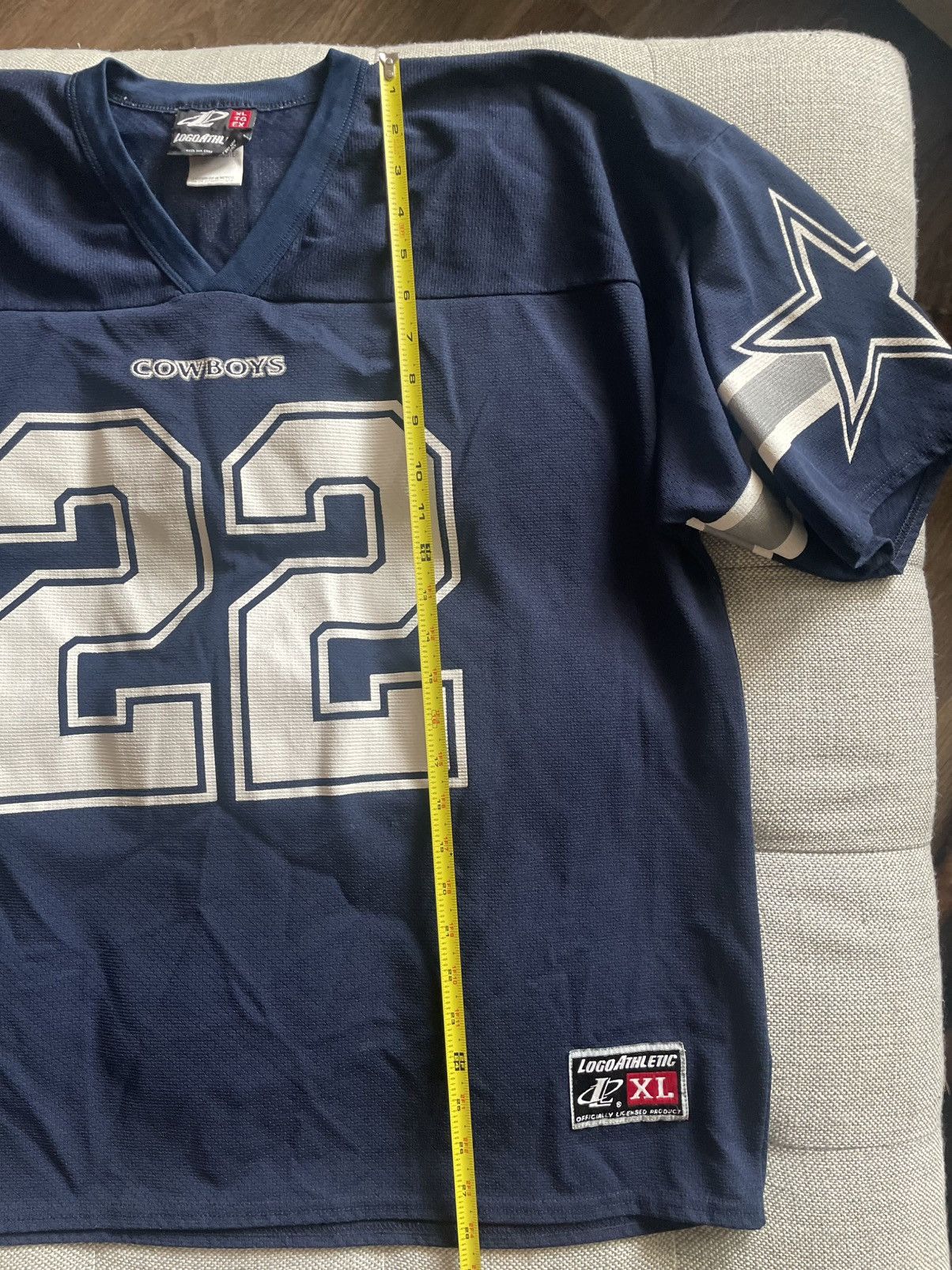 Logo Athletic Vintage 90’s Emmit Smith Dallas Cowboys jersey Size US XL / EU 56 / 4 - 7 Thumbnail
