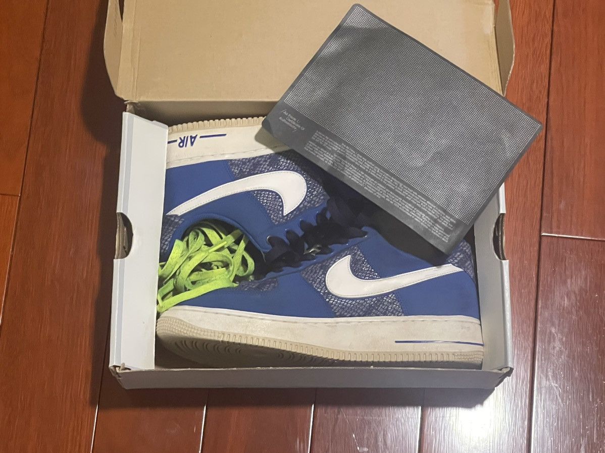 Nike NIKE AIR FORCE 1 2012 SNAKESKIN Size US 9 / EU 42 - 11 Thumbnail