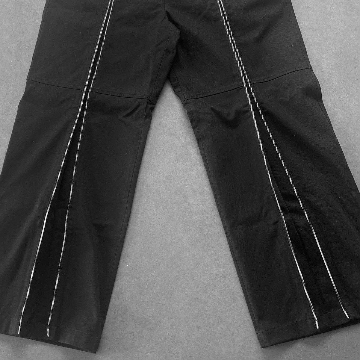 Jil Sander ZIP UP WIDE LEG COTTON TROUSERS - F/W 2023 - NEW WITH TAGS Size US 38 / EU 54 - 4 Thumbnail
