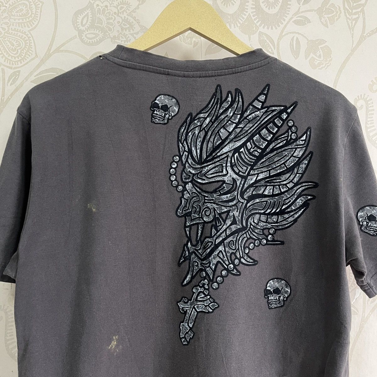 Japanese Brand Oniarai Jeans Skulls Matsuda Blue Ways Japan TShirt Size US M / EU 48-50 / 2 - 16 Thumbnail