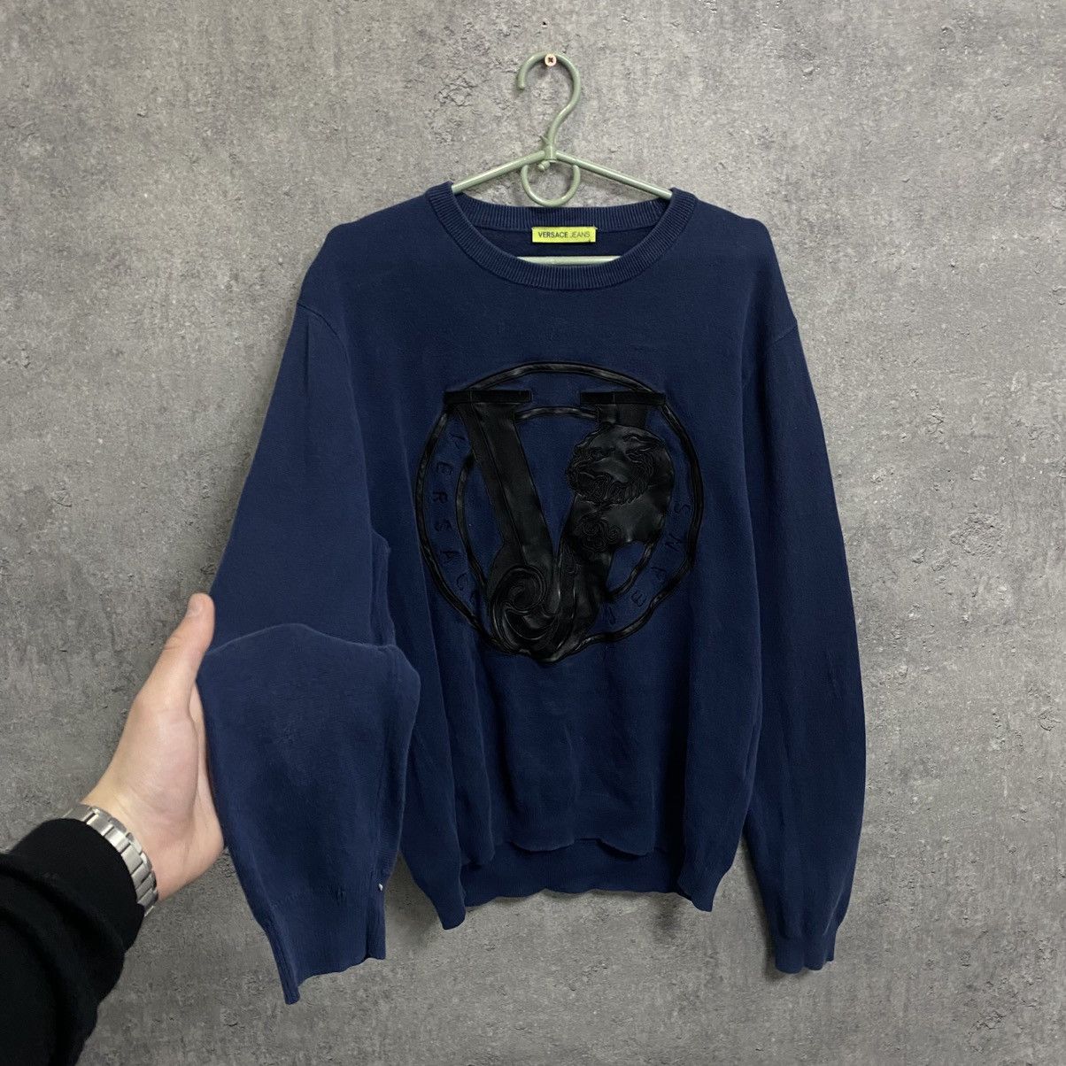 Versace Jeans Sweatshirt Big Logo