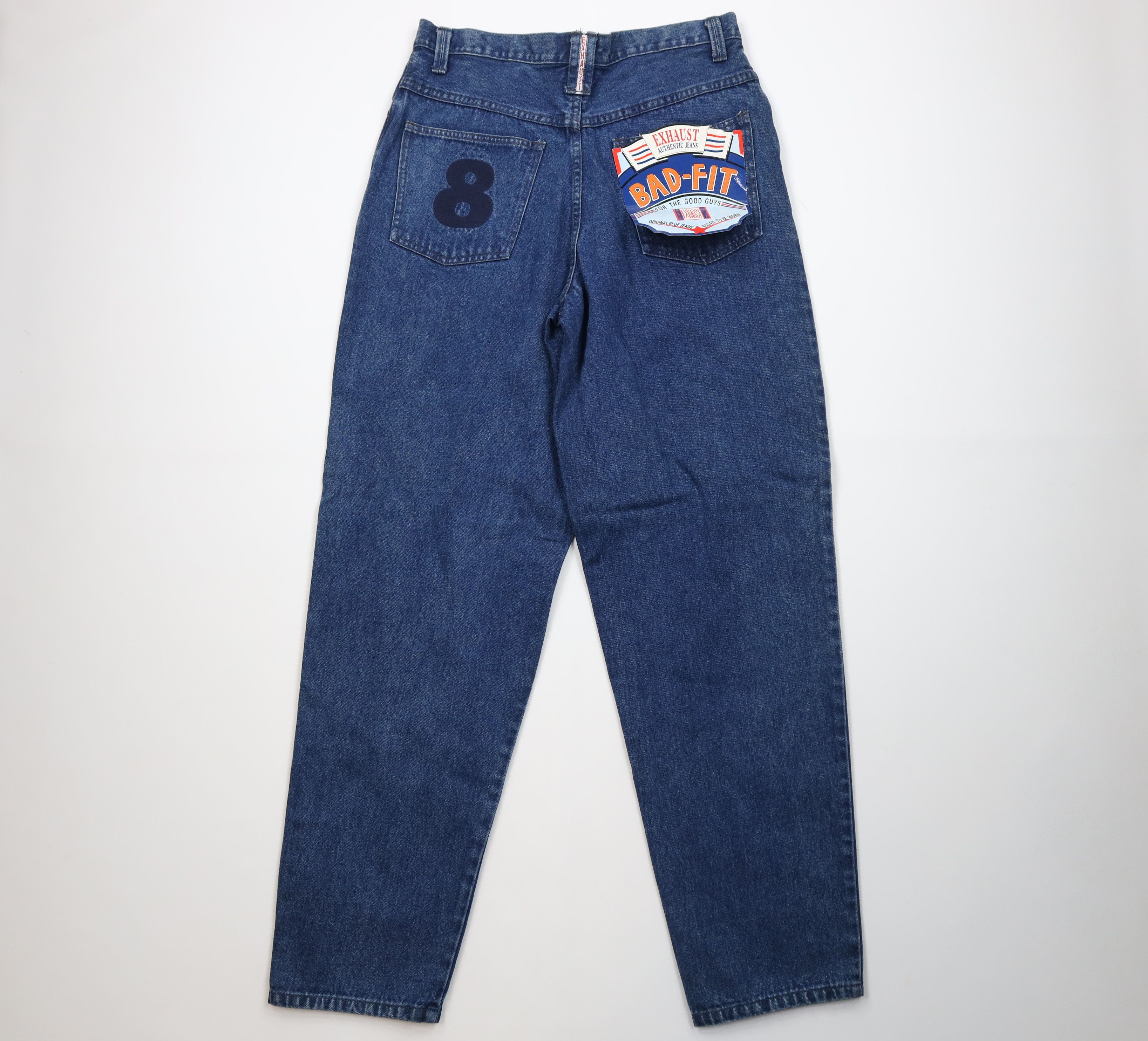 Vintage Deadstock Vintage 90s Streetwear Skateboard Jeans 8 Ball Size US 33 - 10 Thumbnail