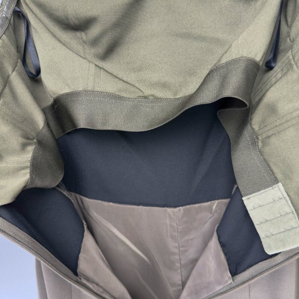 Aritzia ARITZIA BABATON Roshan Khaki Green Strapless Jumpsuit Size 0 Size 25" / US 0 / IT 36 - 8 Thumbnail