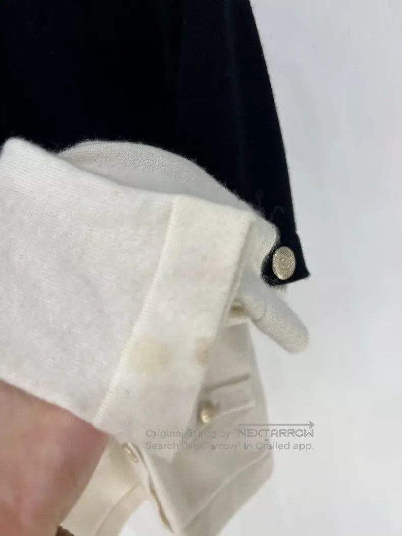Chanel Chanel Black and white stitching cardigan coat Size XXS / US 00 / IT 34 - 3 Thumbnail