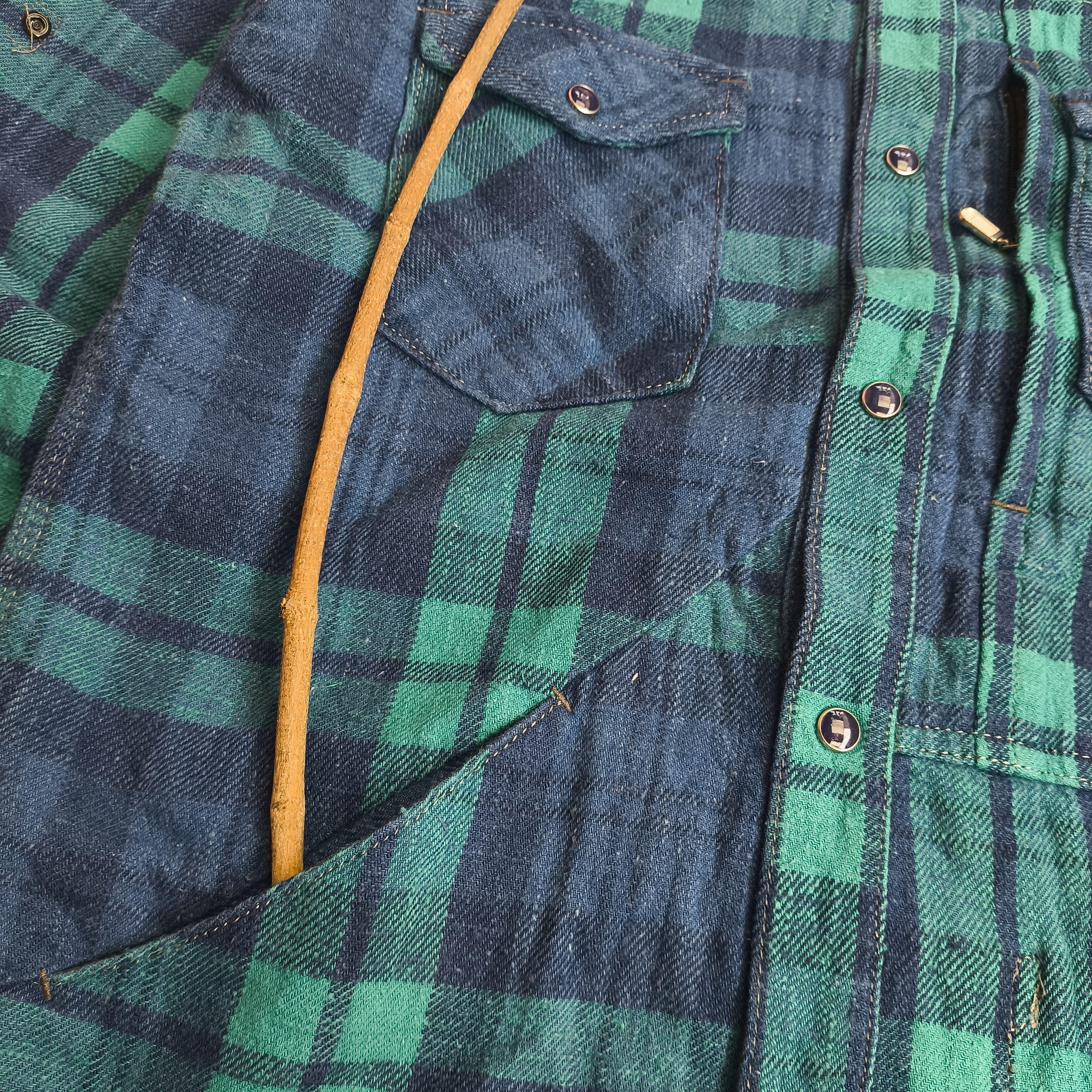Engineered Garments Blue blue japan flanel shirt Size US M / EU 48-50 / 2 - 3 Thumbnail