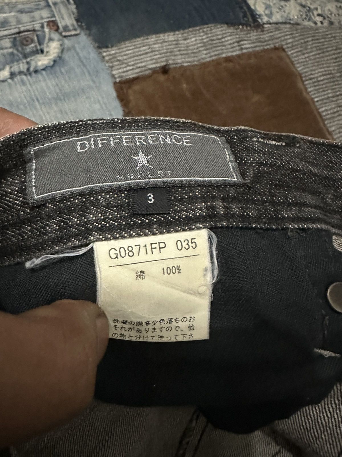Japanese Brand Edge Rupert Distressed Denim Jeans Pants Size US 33 - 16 Thumbnail