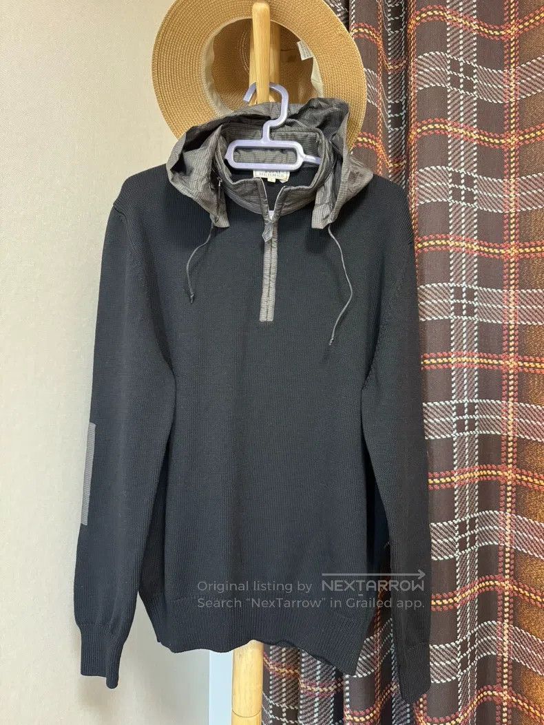 Hermes Hermes Knit Coat, 100% Wool, hooded jacket, hood is lightw Size US L / EU 52-54 / 3 - 1 Thumbnail