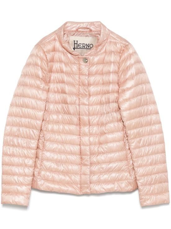 Herno HERNO Women Bubble Jackets PI0608DIC 12017Z4002 Pink Size M / US 6-8 / IT 42-44 - 1 Thumbnail