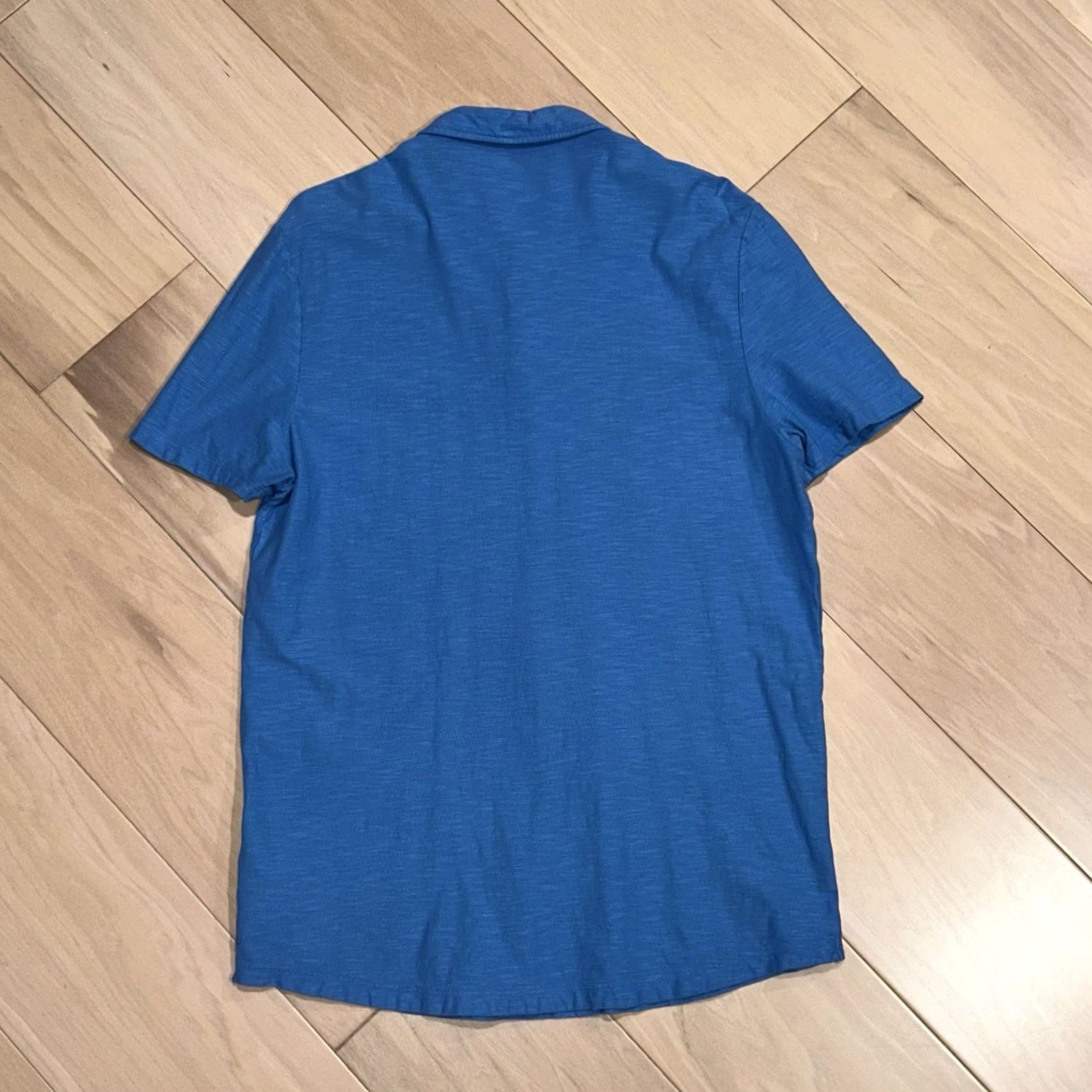 Vintage VINTAGE Falconeri Polo Shirt Men L Blue Cotton Jersey Short Sleeve Regular Fit Falconeri Size US L / EU 52-54 / 3 - 3 Thumbnail