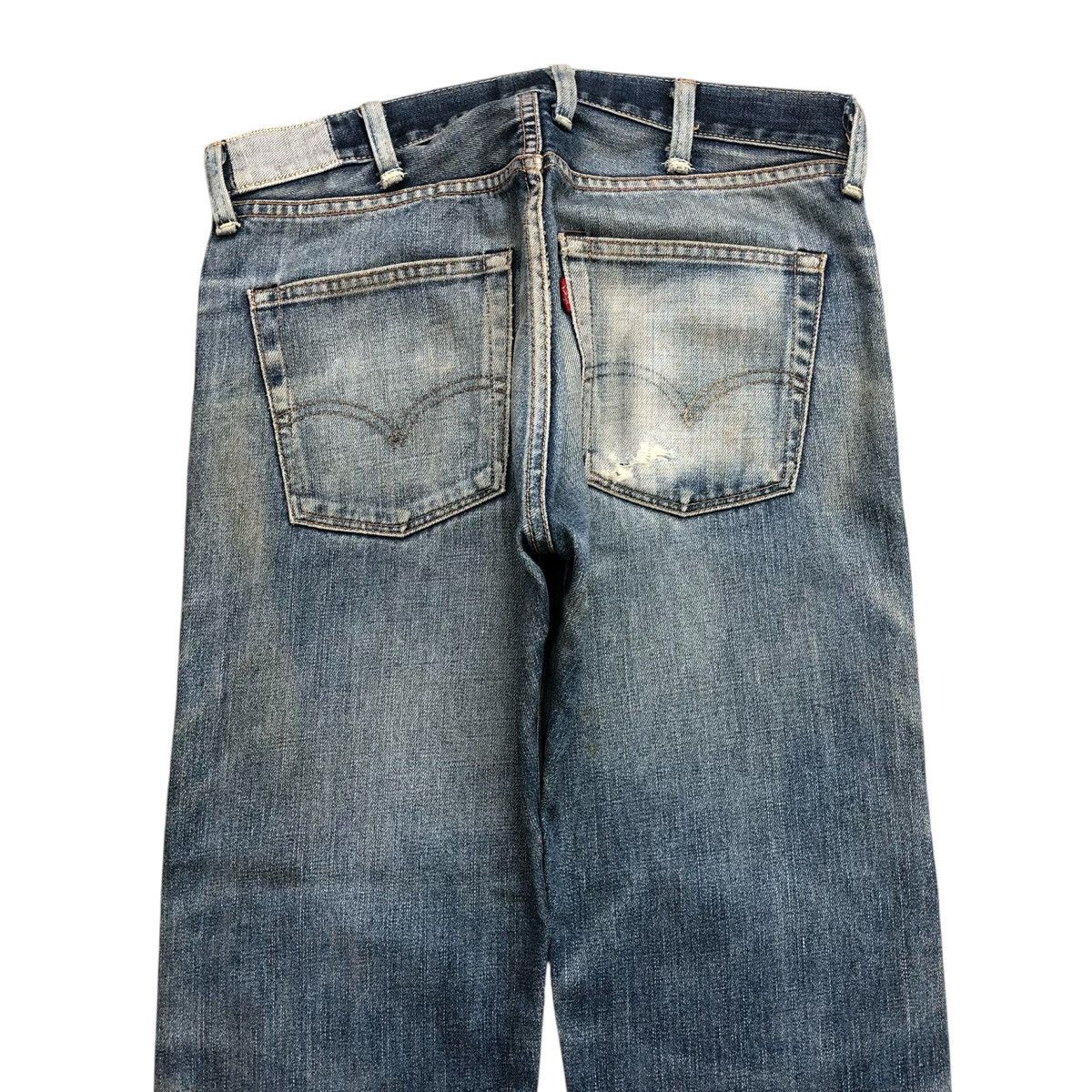 Levi's Vintage Clothing Vintage 70s Levis LVC Big E Distressed Selvedge Denim Size US 29 - 21 Thumbnail