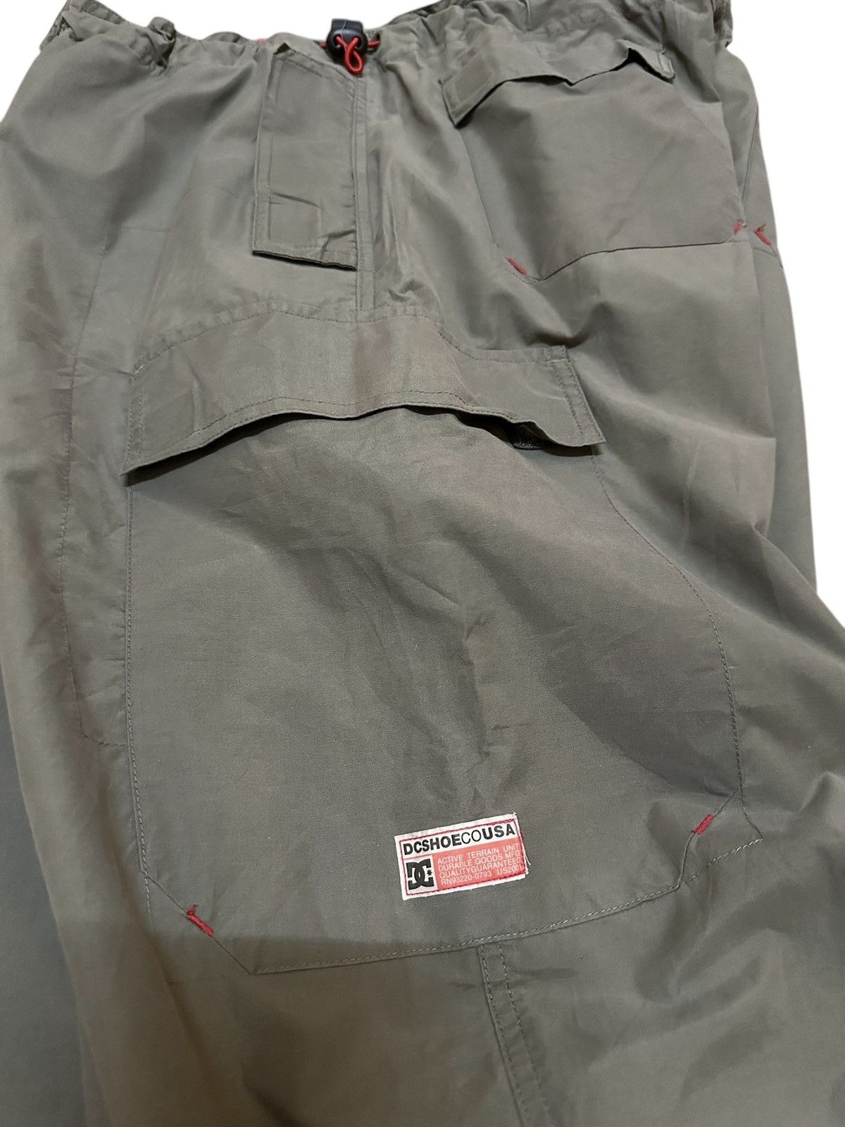 DC × Vintage Vintage 00s Dc Shoe Co Usa Light Pants Size US 36 / EU 52 - 7 Thumbnail