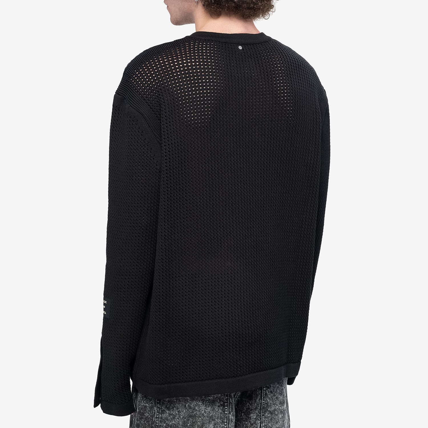 OAMC 1y0225 Logo Crewneck Sweater in Black Size US L / EU 52-54 / 3 - 5 Thumbnail