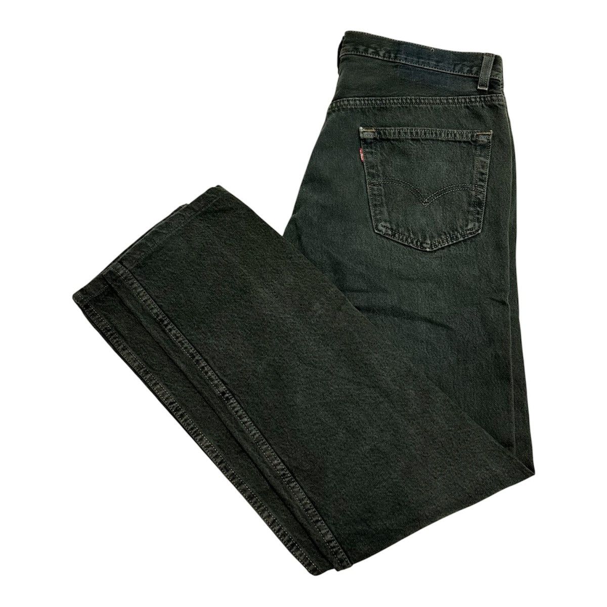 Levi's Vintage Levis, Green Denim Jeans 80’s/90’s Levis Size US 36 / EU 52 - 2 Thumbnail
