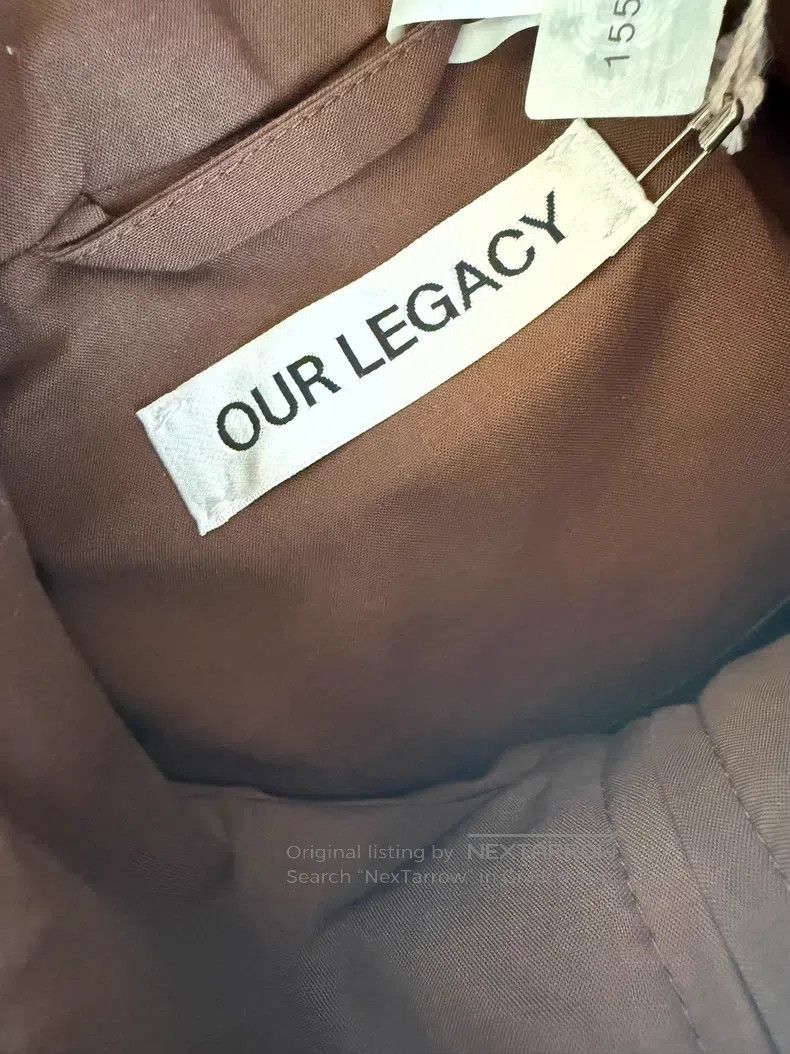 Our Legacy Our Legacy Black jacket coat Size US S / EU 44-46 / 1 - 3 Thumbnail