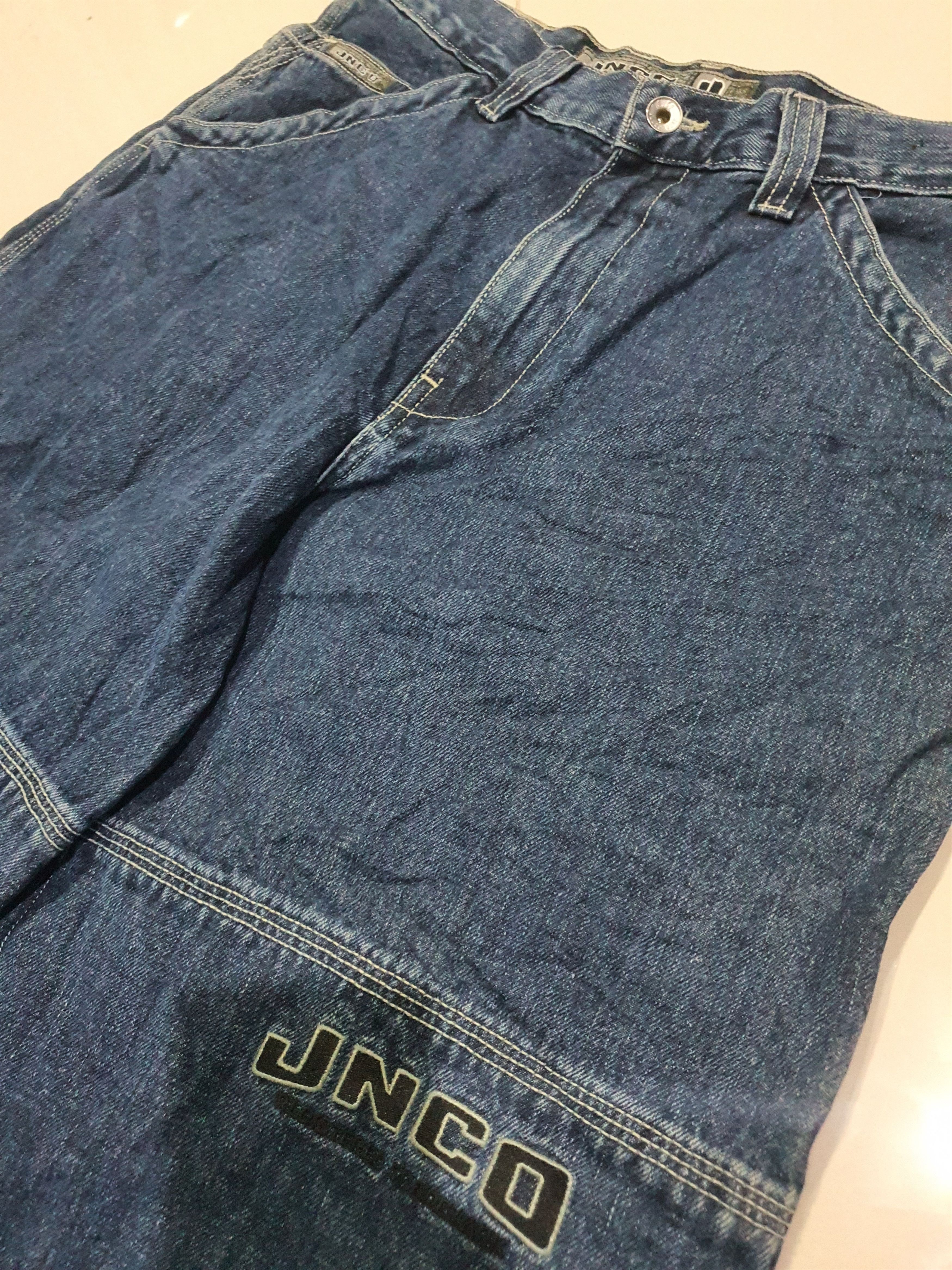 JNCO × Vintage Rare! Vintage 90s JNCO Denim Baggy Pants Made in USA Size 31 Size US 31 - 5 Thumbnail