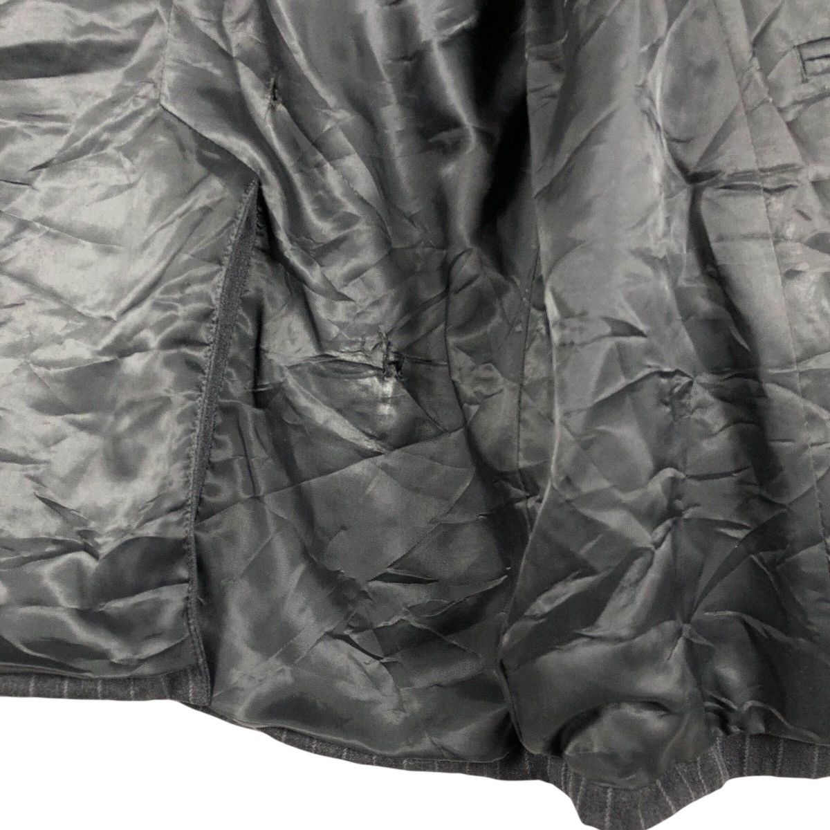 Yohji Yamamoto A.A.R Yohji Yamamoto Vertical Stripe Blazer Jacket Size US L / EU 52-54 / 3 - 7 Thumbnail