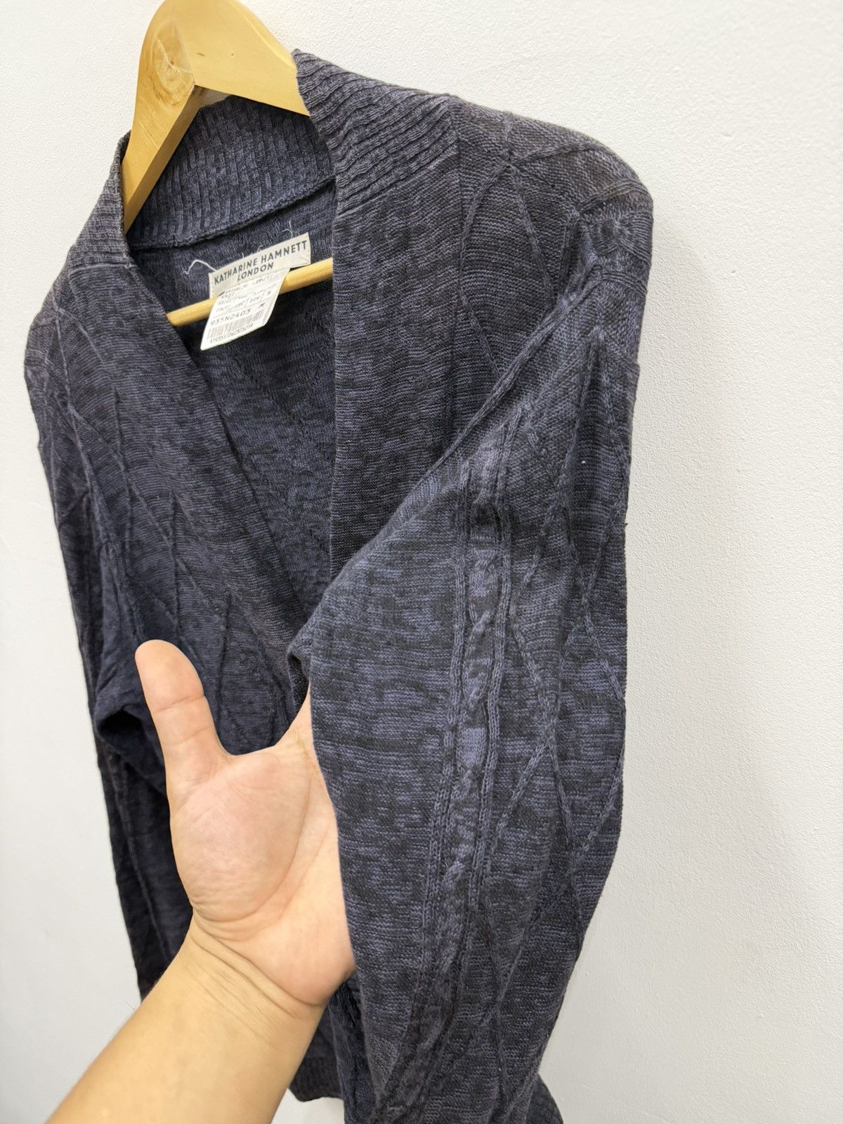 Katharine Hamnett London Katherine Hamnett London Designer Cardigan Size M / US 6-8 / IT 42-44 - 7 Thumbnail