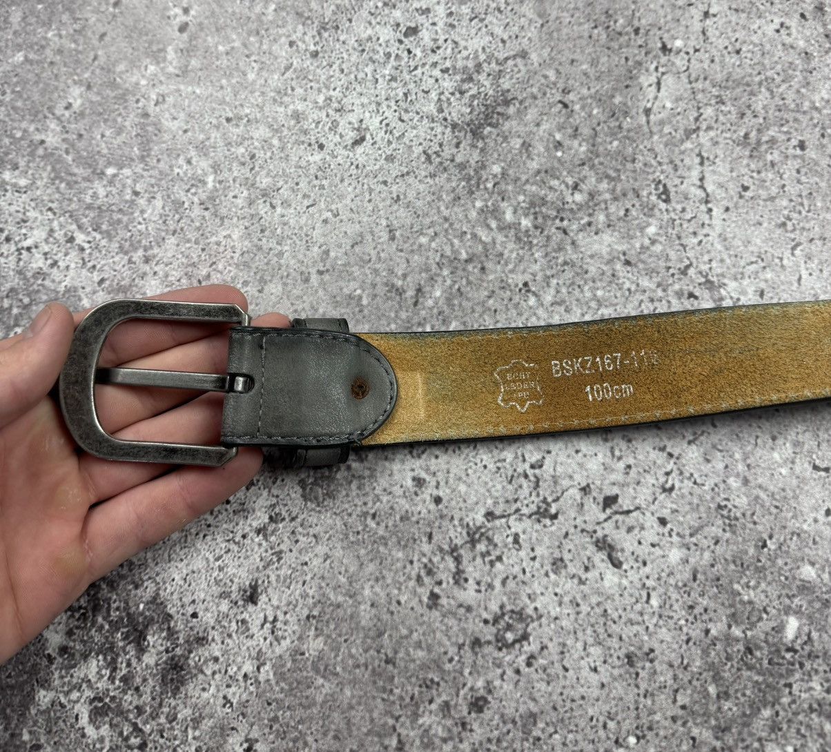 Japanese Brand 00’s NUMBER NINE STYLE STAR LEATHER RARE Y2K BELT VINTAGE Size ONE SIZE - 5 Thumbnail