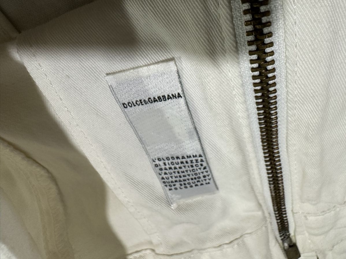 Dolce & Gabbana 🔥Vintage D&G Dolce And Gabbana Cropped Biker Jacket Zipper Size US XS / EU 42 / 0 - 8 Thumbnail
