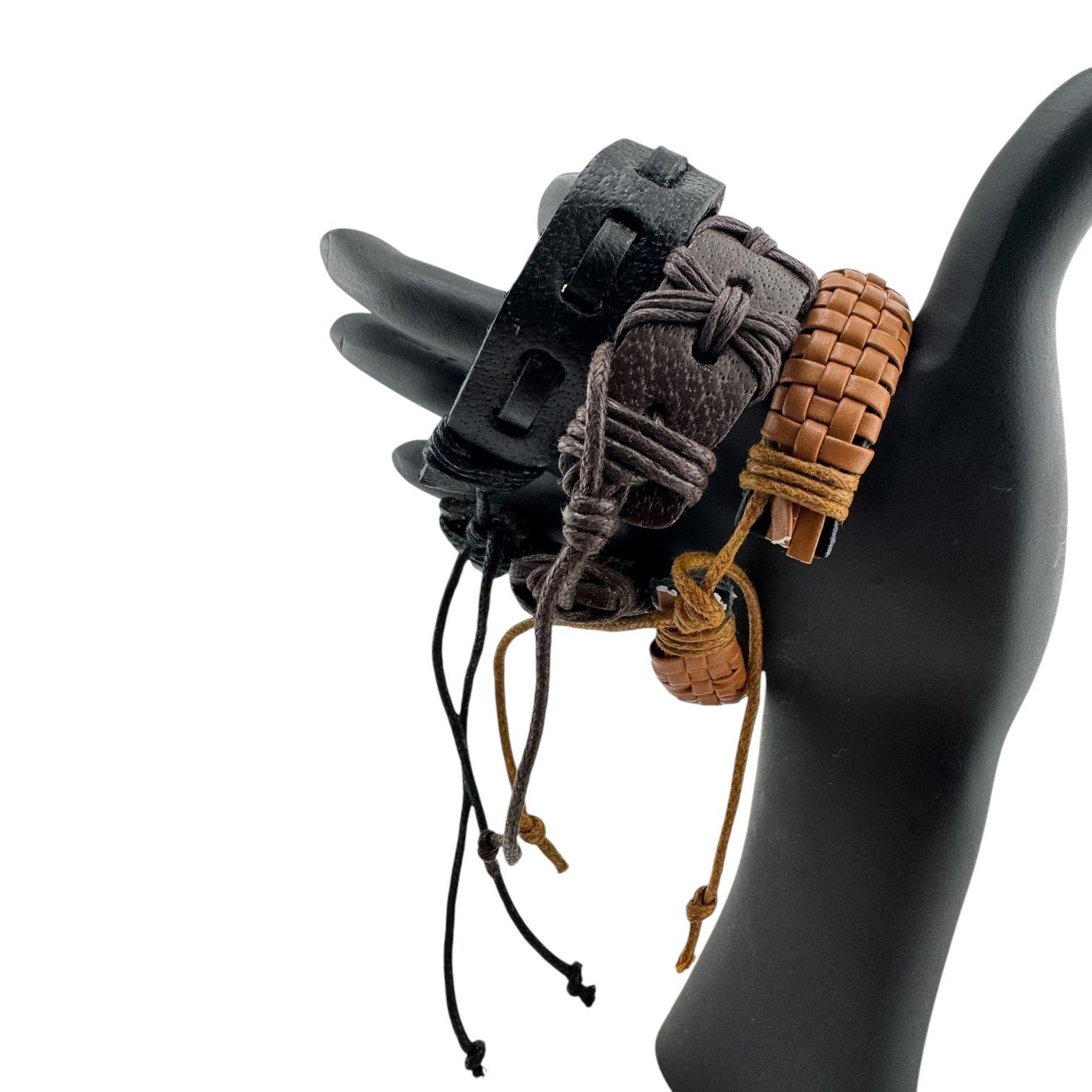 Other Leather Cuff Trio Boho Markets Mosh Pits & Naptime Rebellion Size ONE SIZE - 2 Thumbnail
